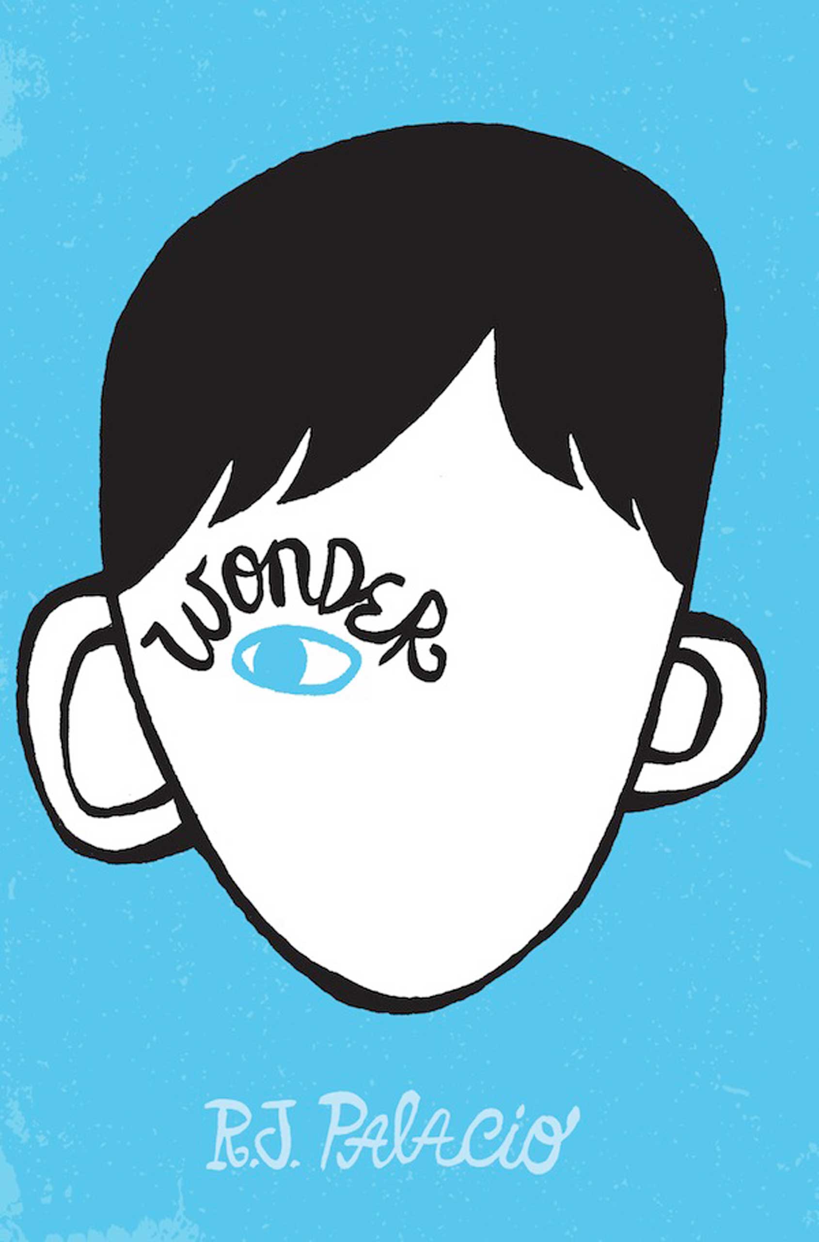 Wonder, by R.J. Palacio. 
                              
                              
                              
                              August Pullman, who has a rare cranial deformity, decides to stop being homeschooled and attend Beecher Prep for middle school, but he is forced to overcome bullying and name-calling from some of his peers.
                              
                              
                              Buy now: Wonder