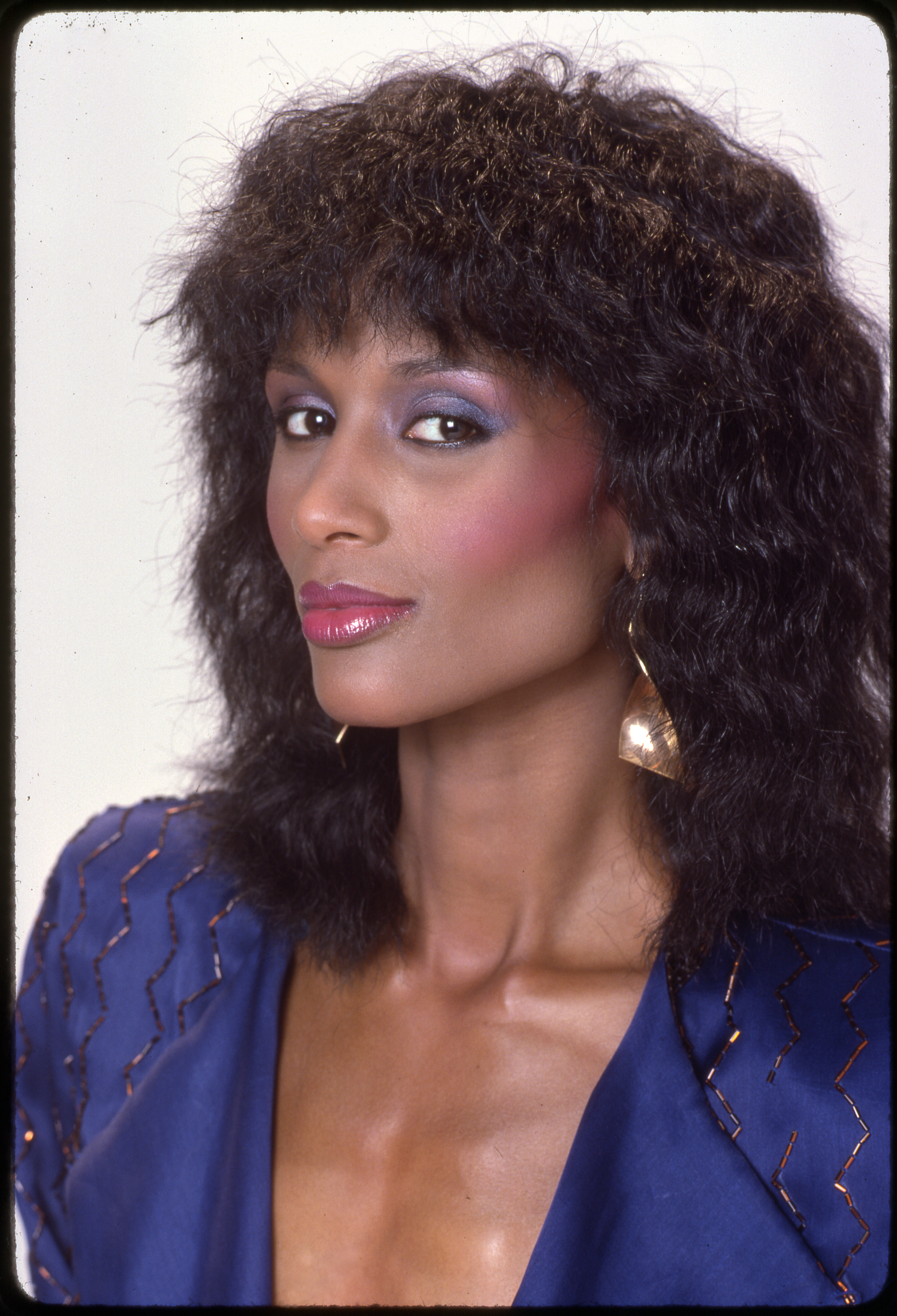 Portrait of American fashion model and actress Beverly Johnson in the 1980s. (Anthony Barboza&amp;mdash;Getty Images)