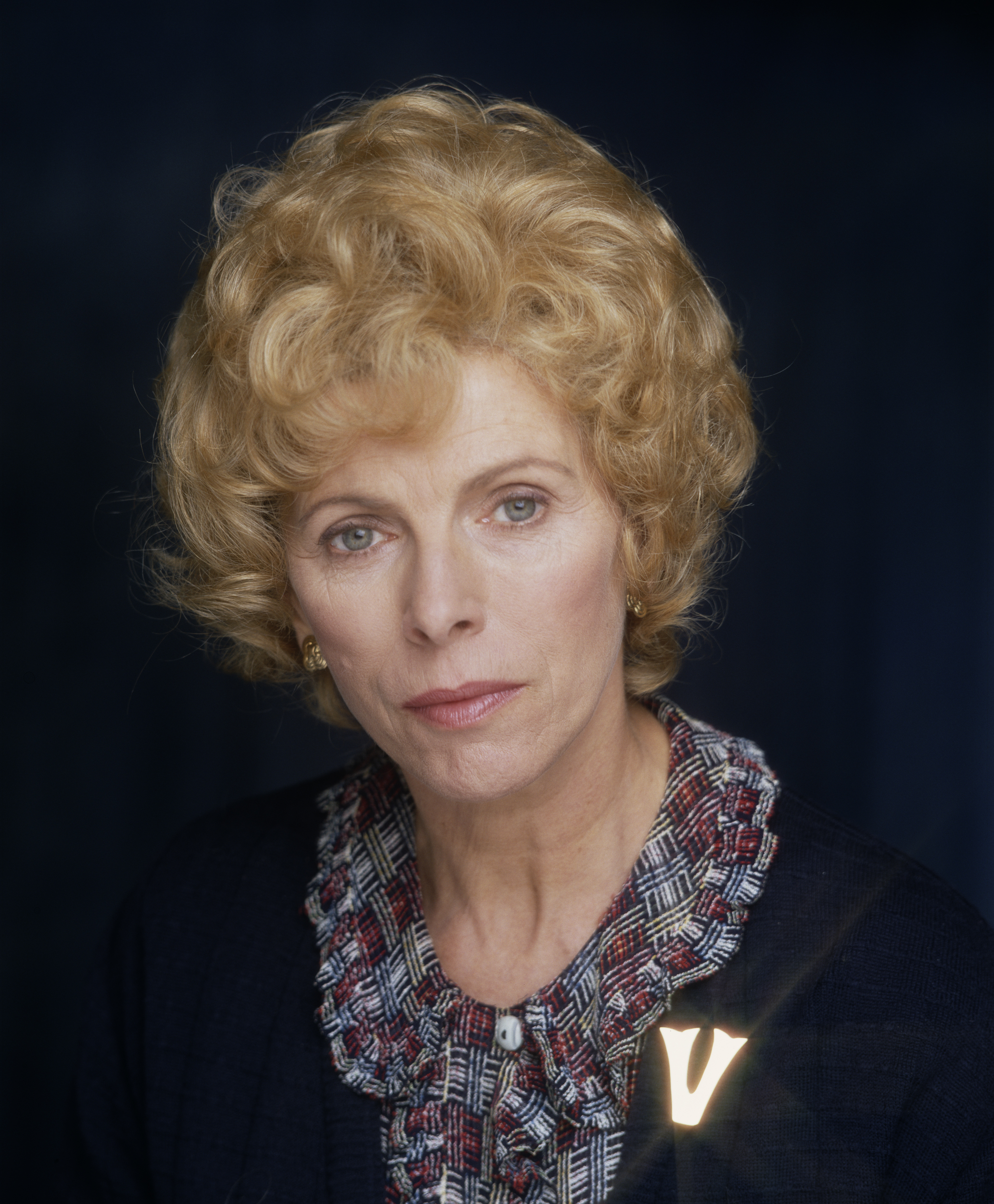 English actress Billie Whitelaw as Violet Kray in the film 'The Krays' in 1990.