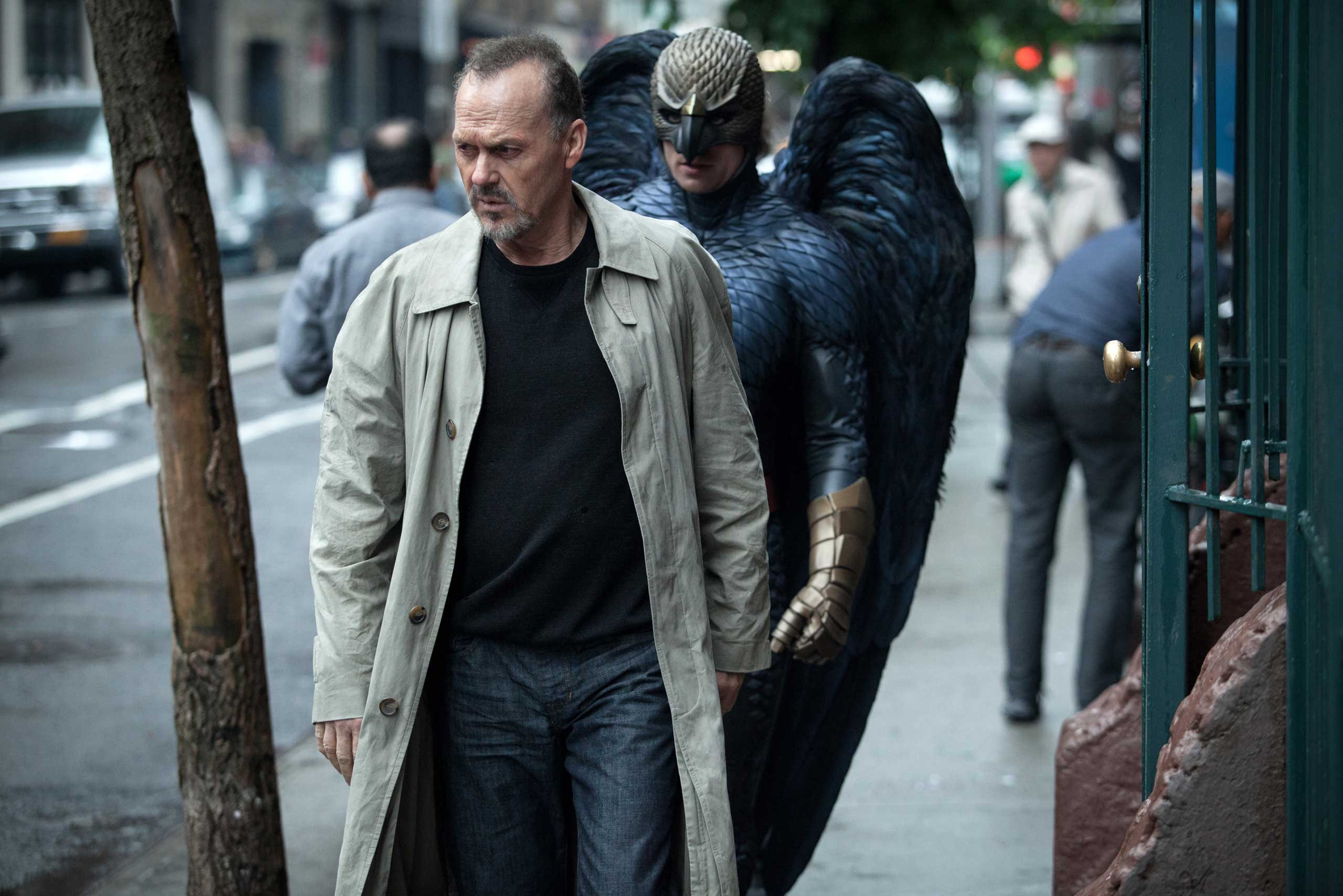 Michael Keaton portrays Riggan in a scene from <i>Birdman</i>. (Fox Searchlight)