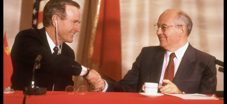 Gorbachev And Bush