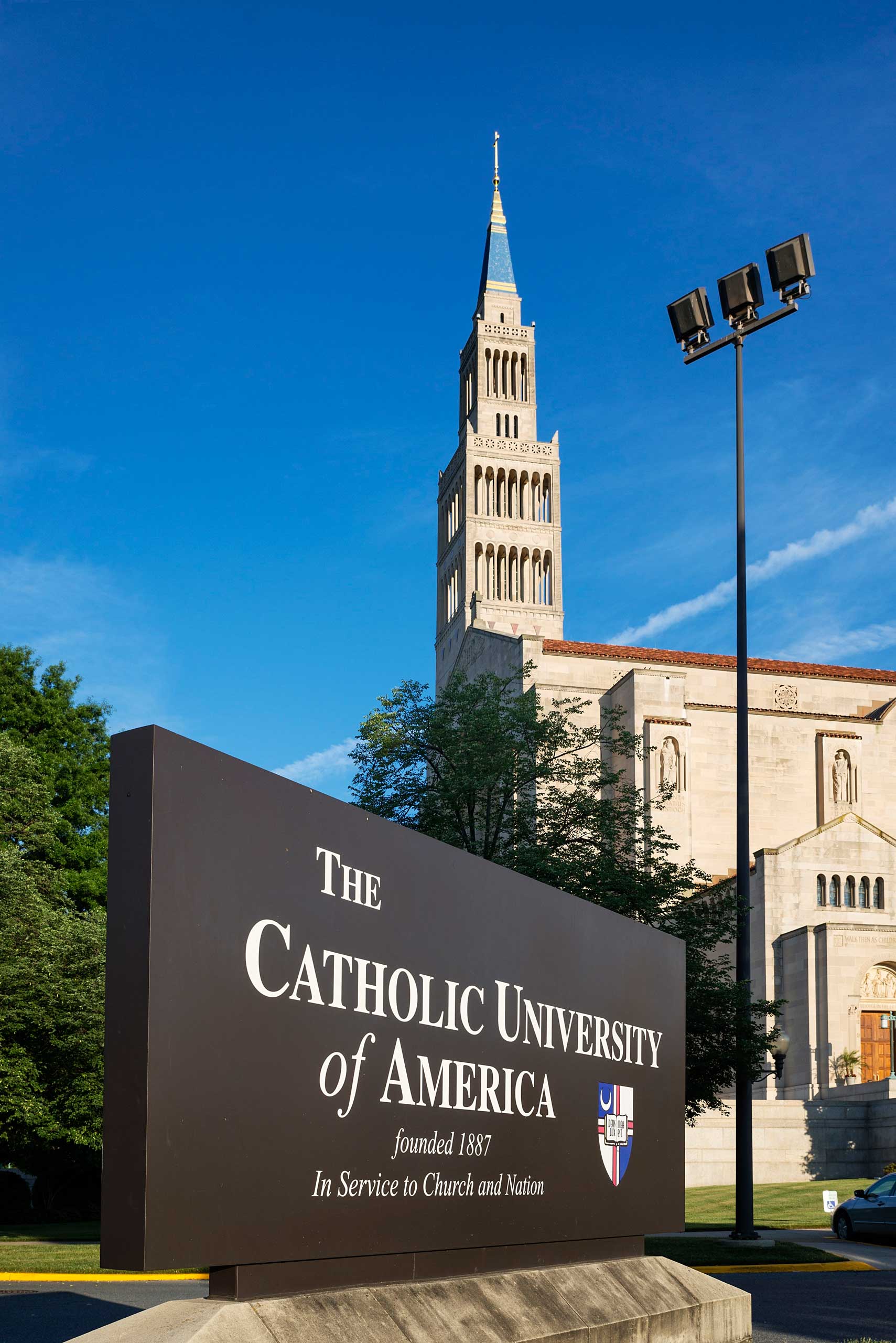 The Catholic University of America campus with National