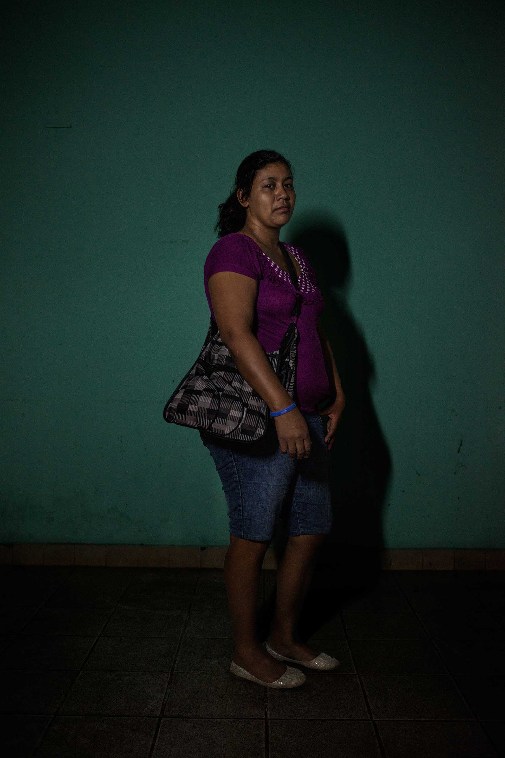 Delmis Helgar, 32, from Honduras.