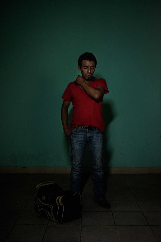José Alfredo Bin, 27, from Guatemala.