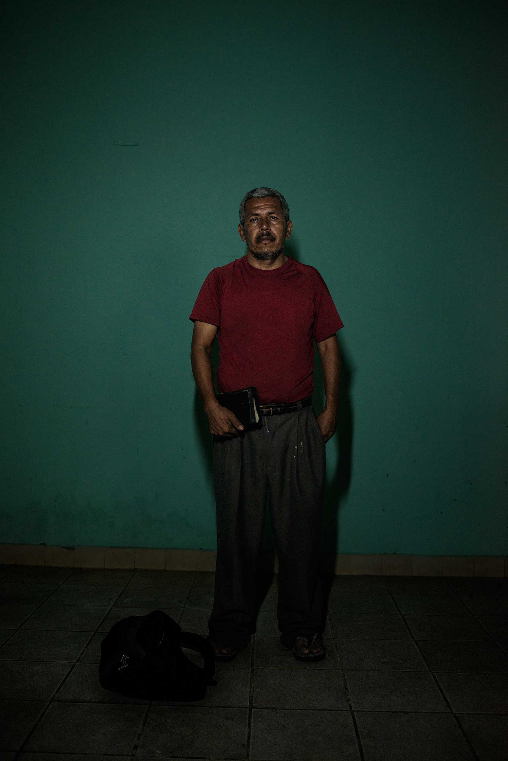 Alfredo Núñez, 46, from El Salvador.