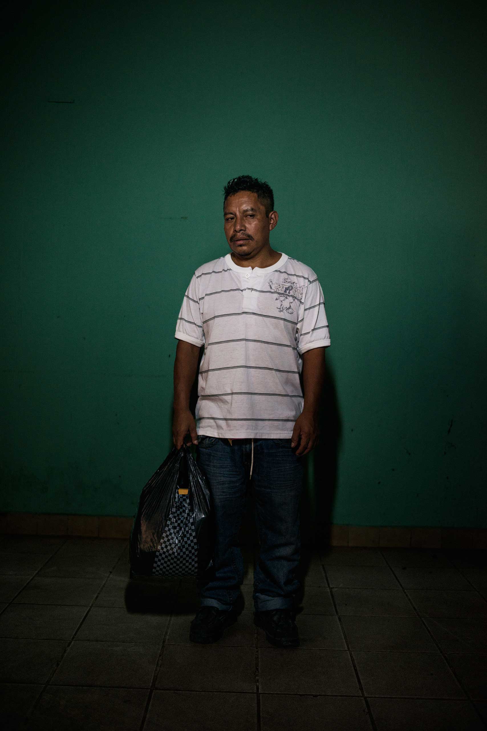 Cesar Augusto Coxaj, 39, from Guatemala.