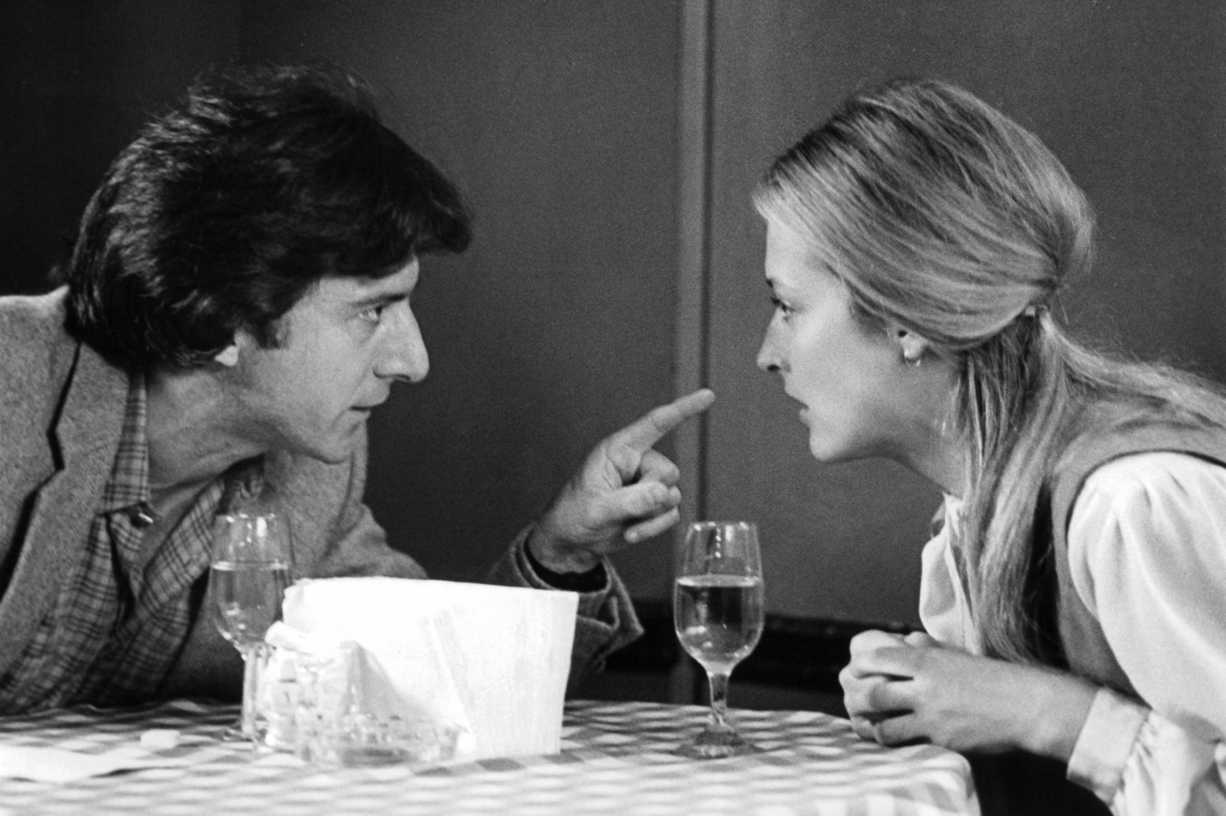 Dustin Hoffman And Meryl Streep In 'Kramer vs. Karmer'