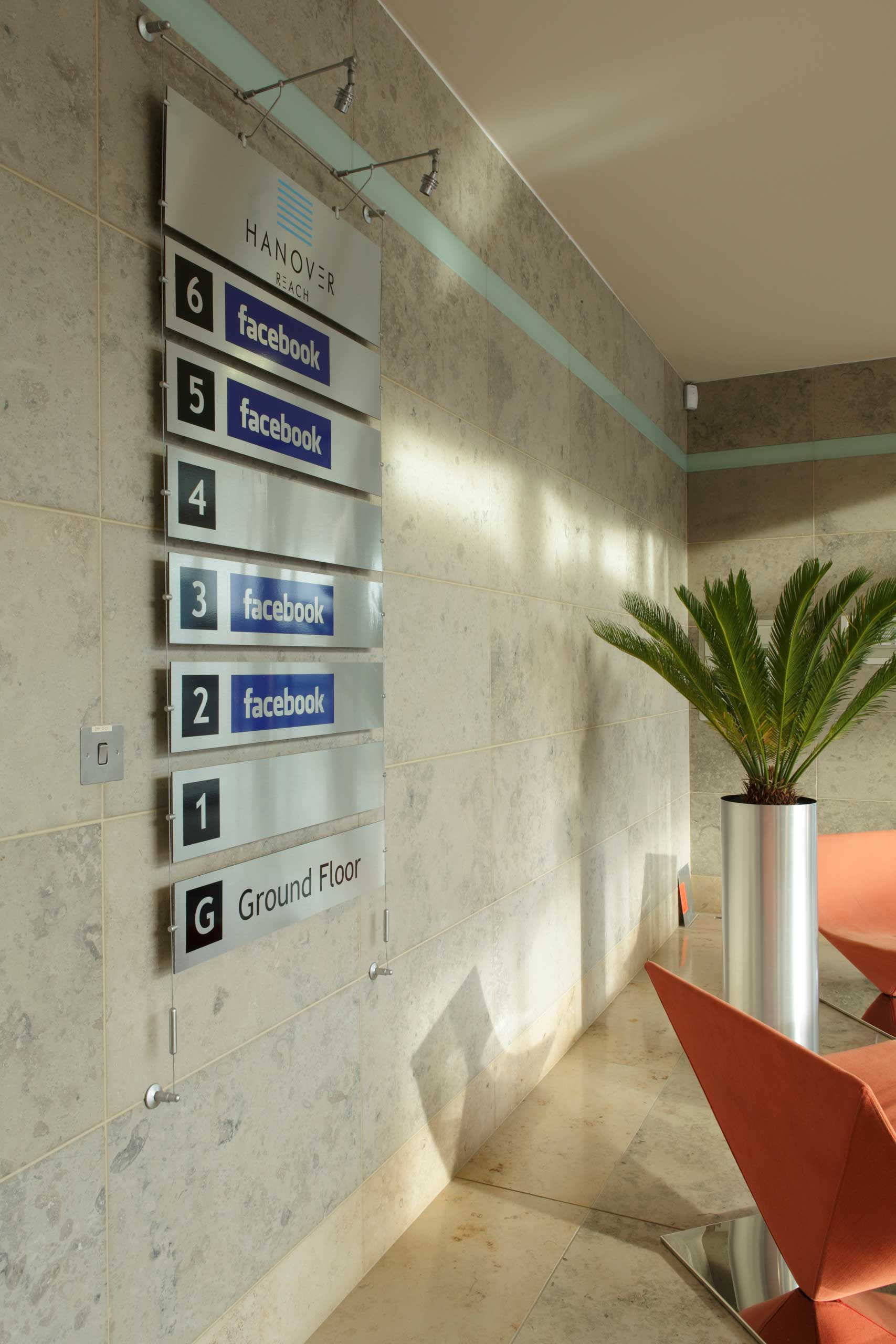 Facebook offices in Dublin, Ireland in 2010.