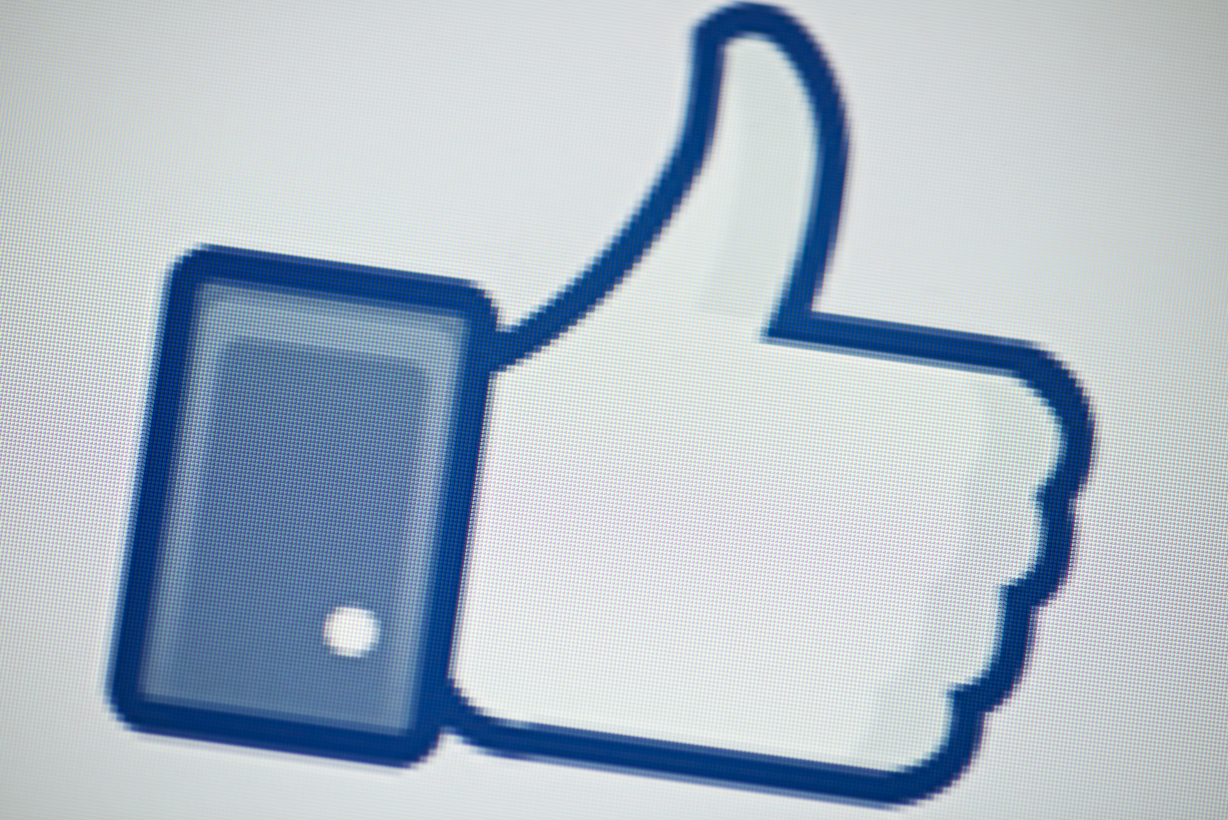 A view of Facebook's "Like" button May 10, 2012 in Washington, DC. (Brendan Smialowski&mdash;AFP/Getty Images)