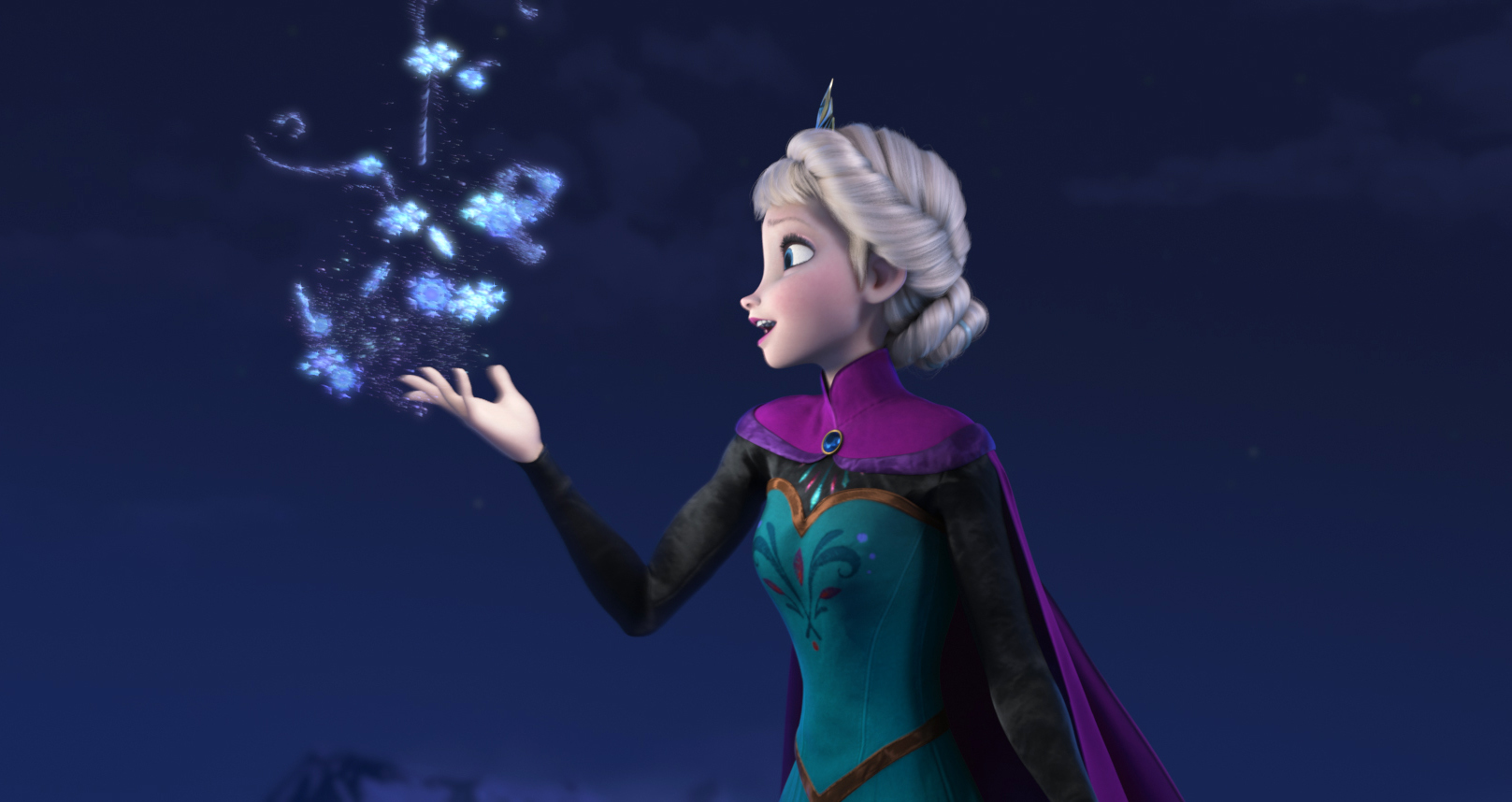 Elsa the Snow Queen from Disney's "Frozen."