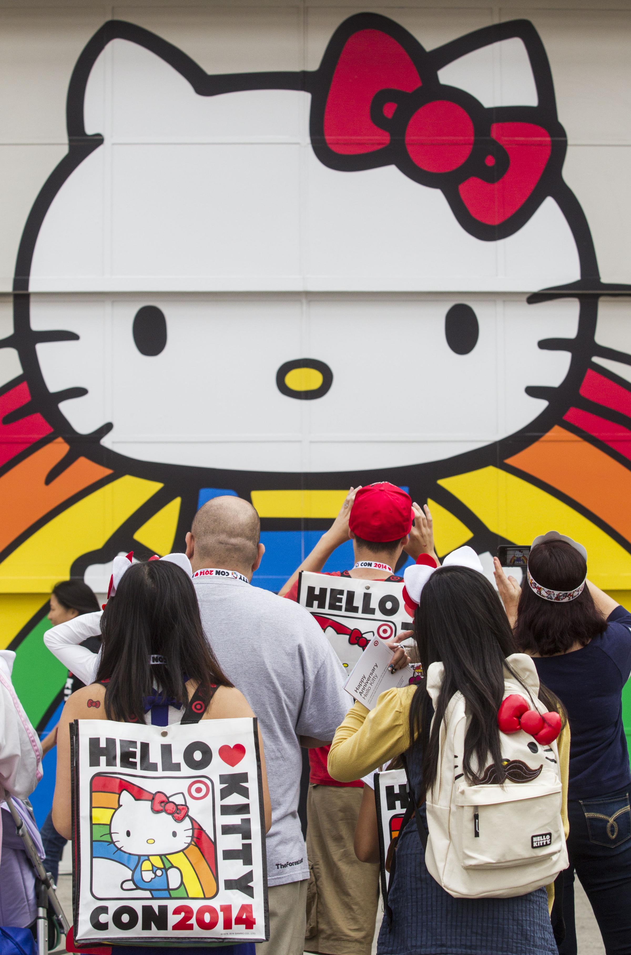 The Hello Kitty Con 2014 at the Geffen Contemporary at MOCA on Oct. 31 2014, in Los Angeles.