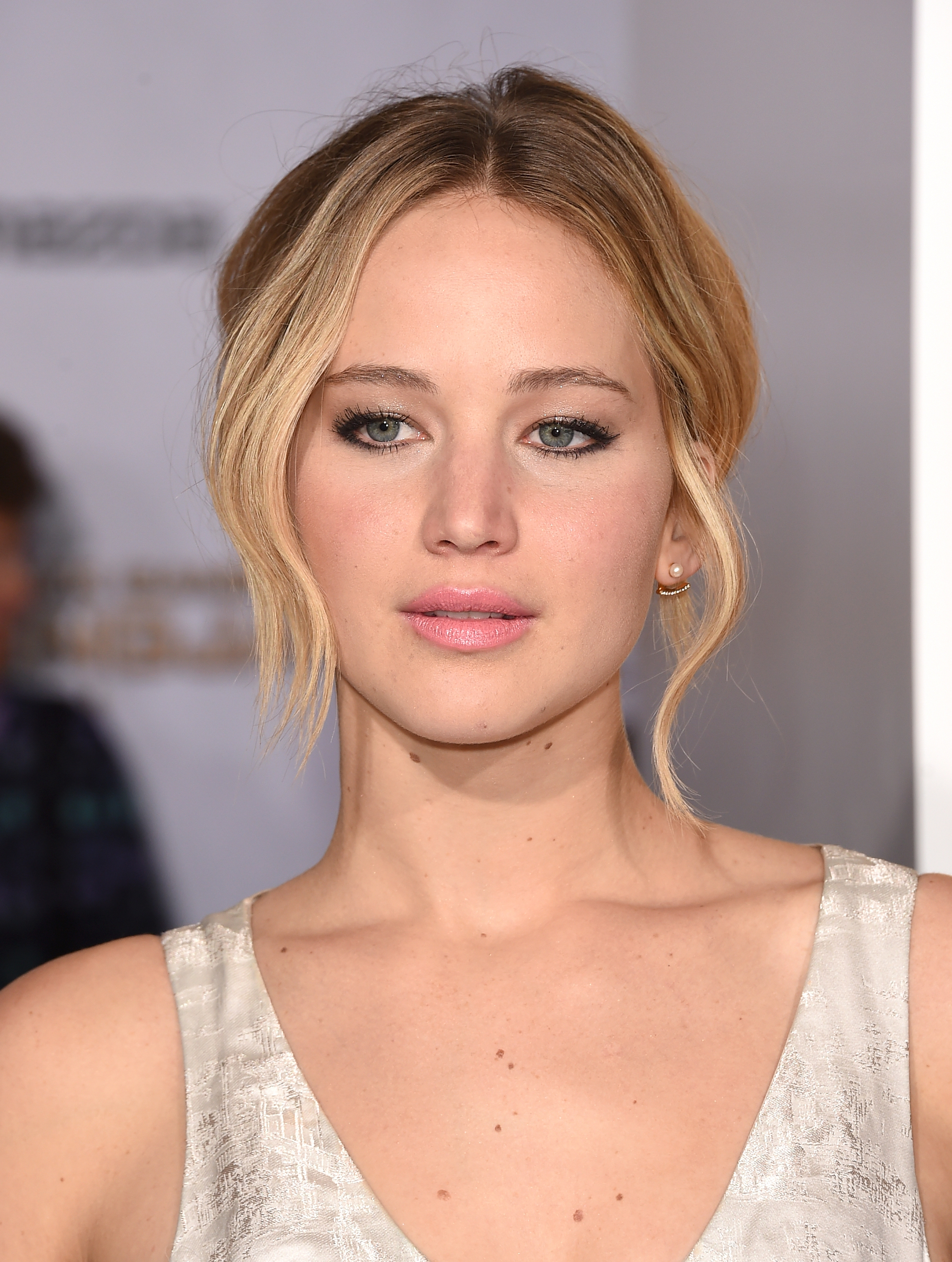Jennifer Lawrence attends the premiere of 'The Hunger Games: Mockingjay - Part 1' on Nov. 17, 2014 in Los Angeles, California.