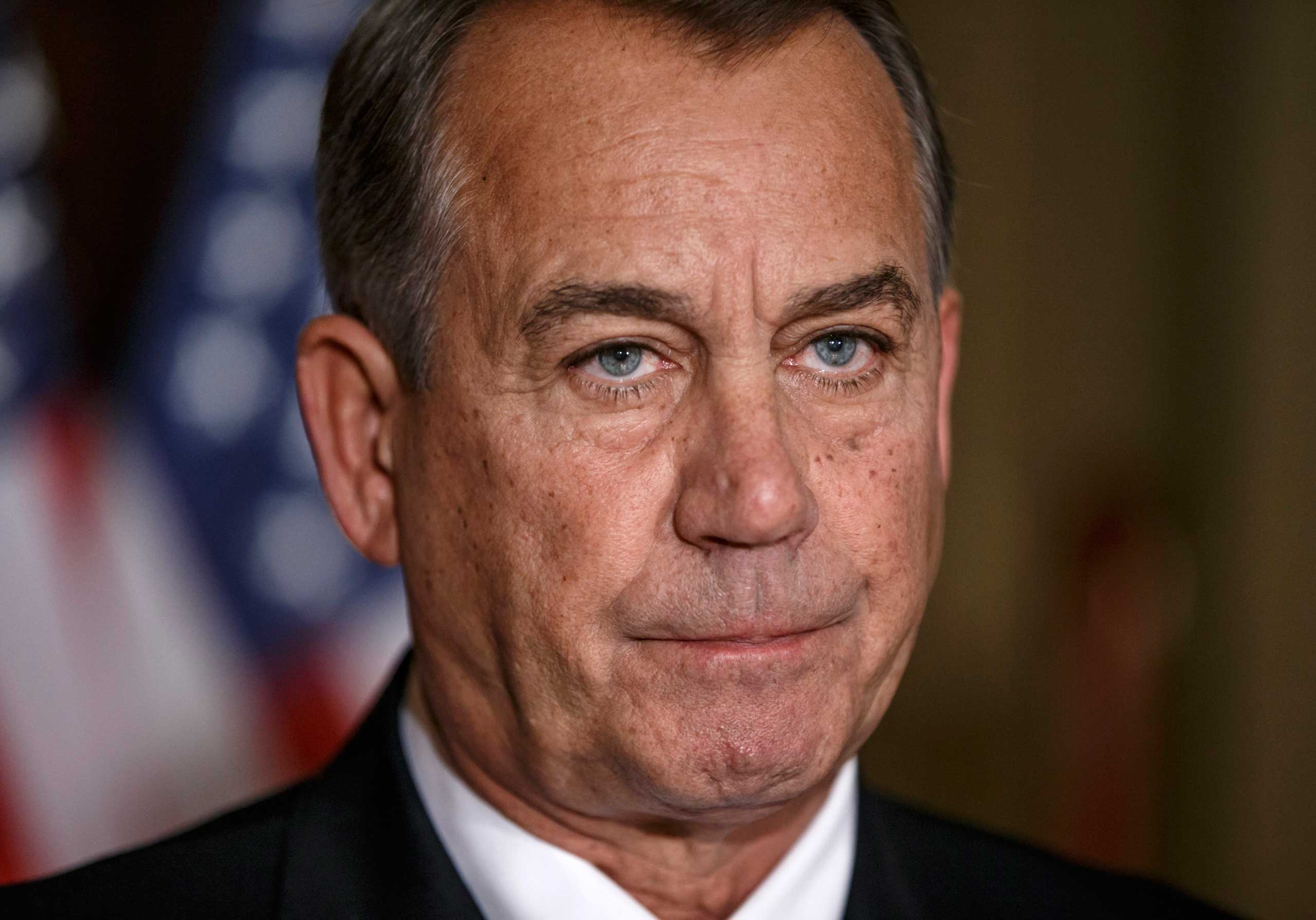 House Speaker John Boehner of Ohio in Congress on Nov. 21, 2014 in Washington. (J. Scott Applewhite—AP)