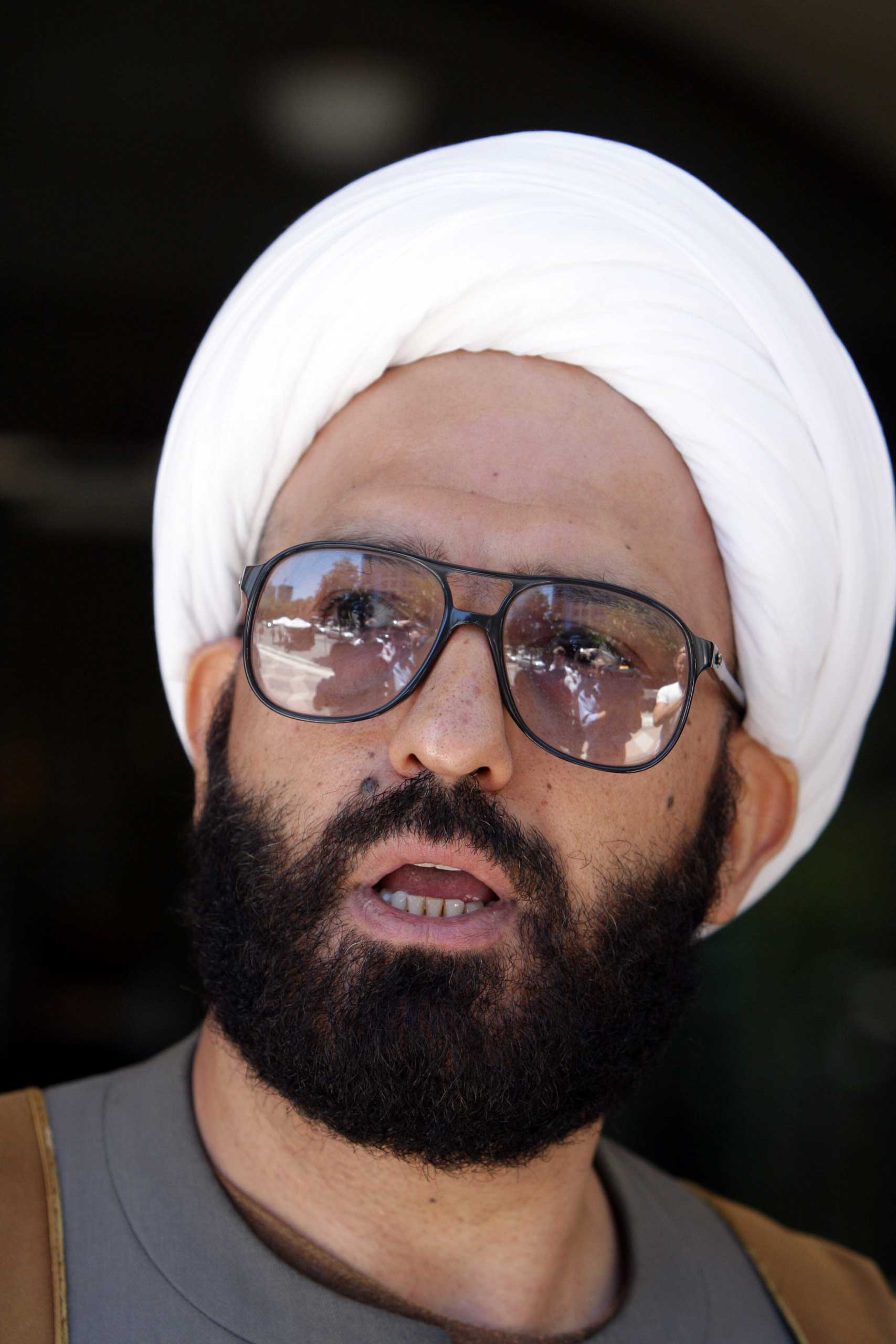 The self-declared sheikh named Man Haron Monis. (Stephen Cooper/Newspix/RexUSA)