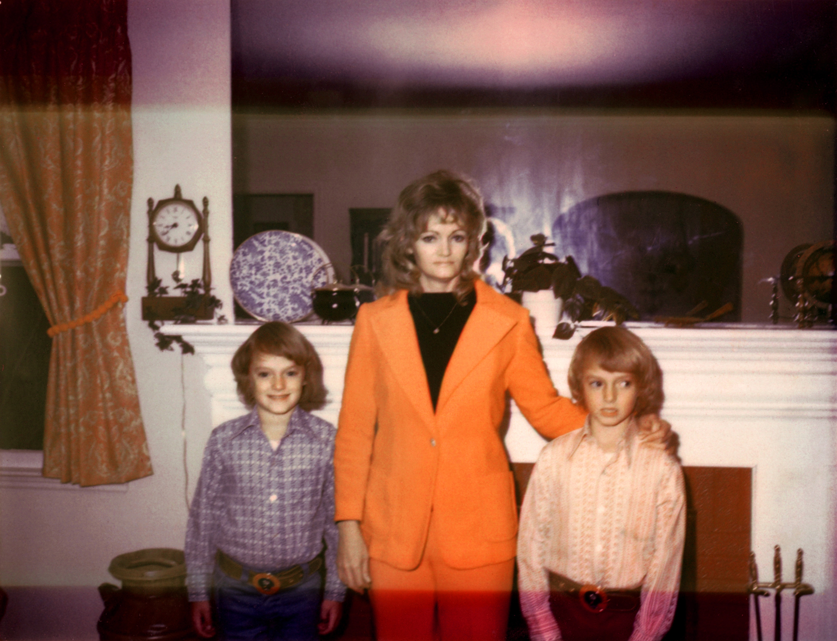 1974: Scott (left) and Mark with their mother, TK NAME