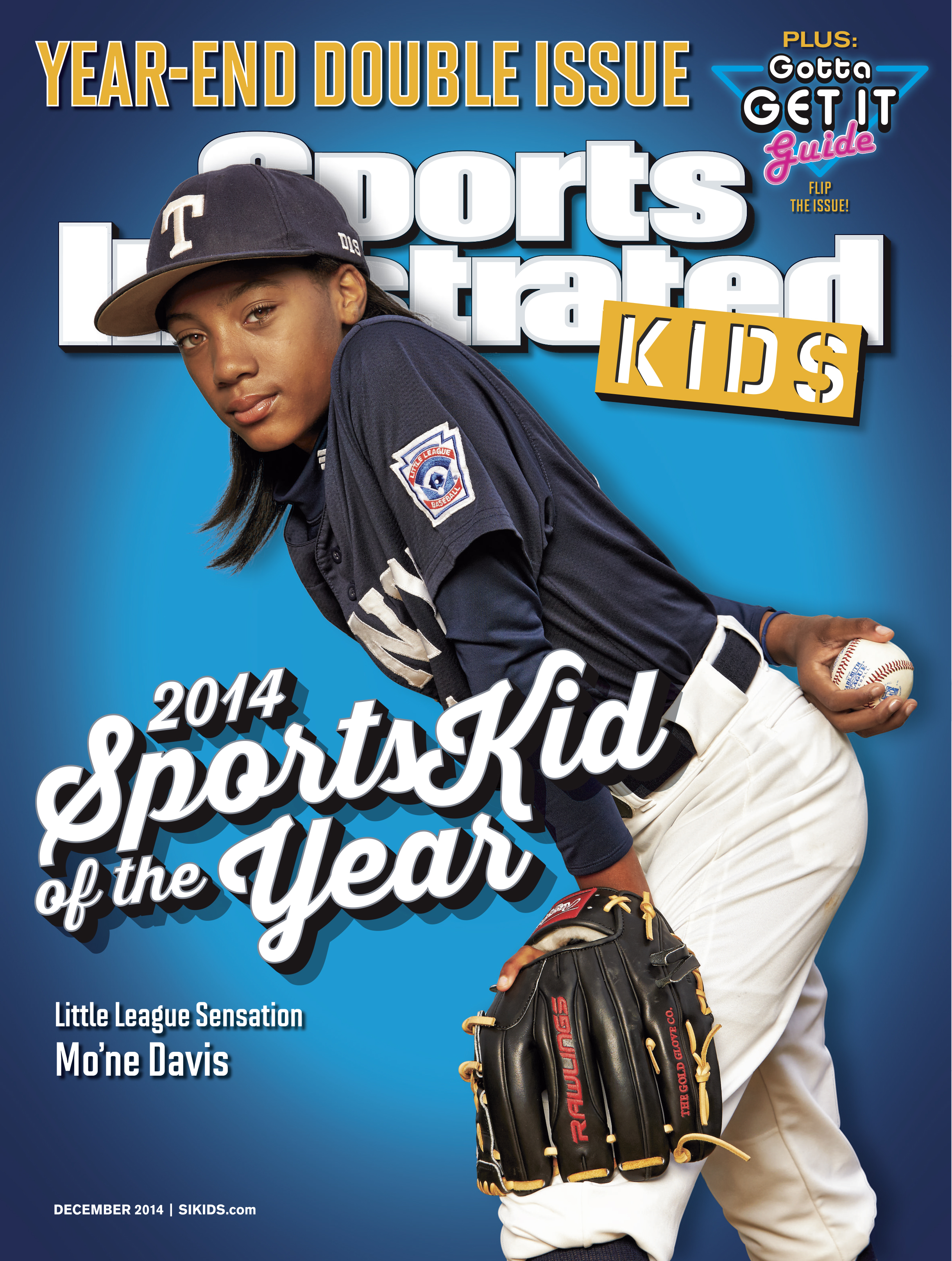 Mo'ne Davis Sports Kid of the Year Cover Sports Illustrated