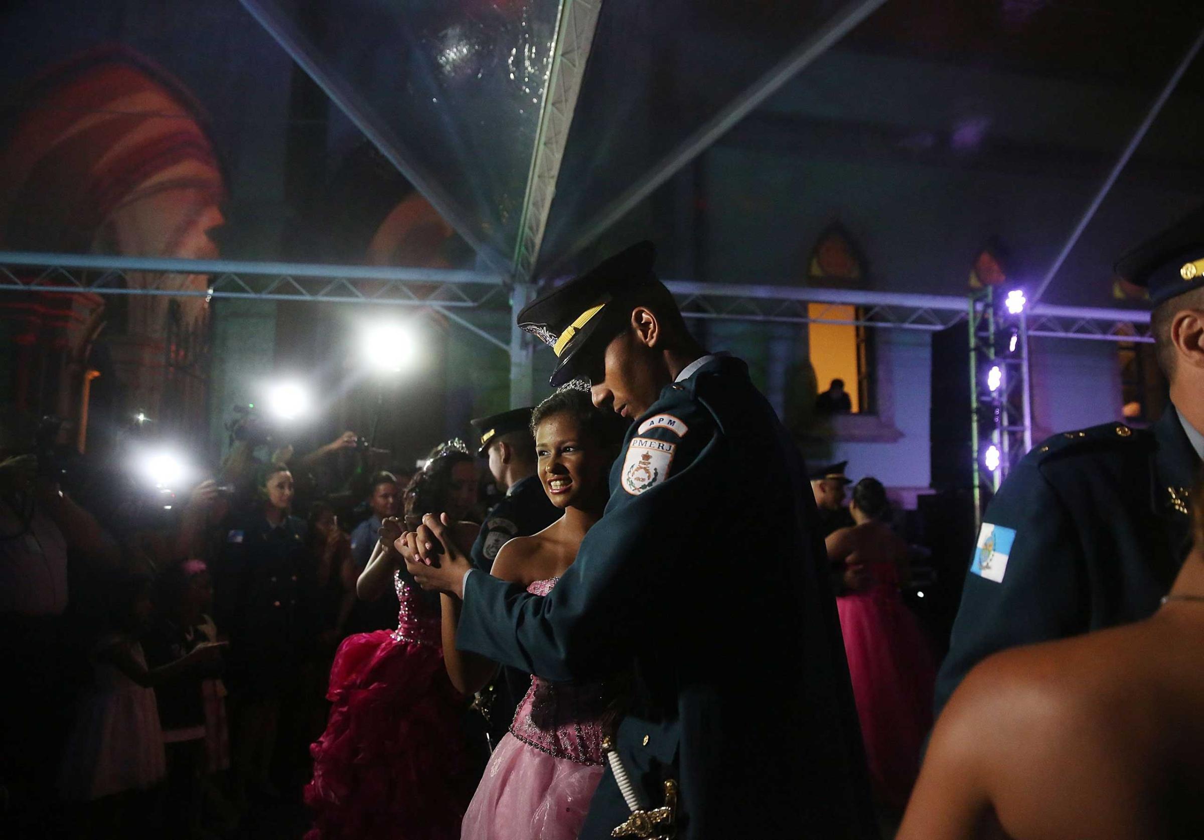 Debutante Ball Held For Rio's Favela Youth