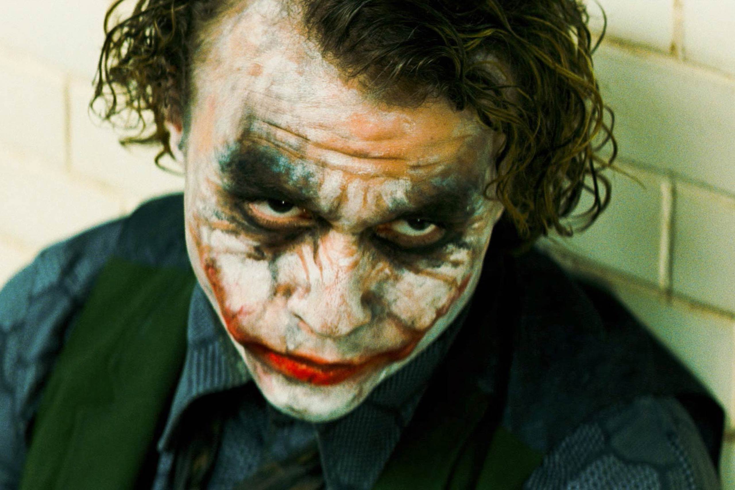 <strong><i>The Dark Knight</i></strong> In Christopher Nolan’s 2008 sequel to <i>Batman Begins</i>, Christian Bale returns as Batman, this time joined by Heath Ledger as the ultra-creepy villain known as The Joker. (Warner Bros.)