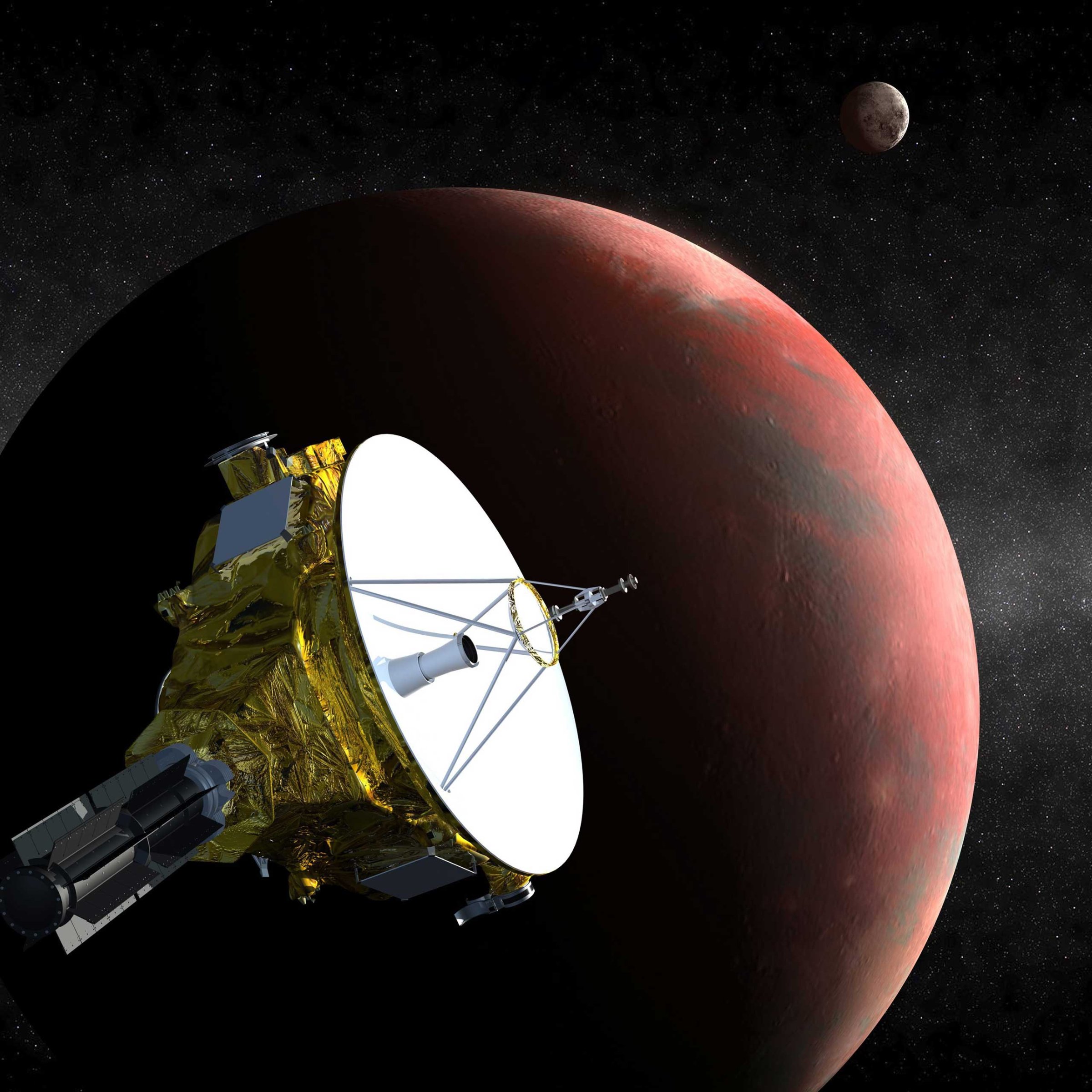 NASA's New Horizon spacecraft awakens for meeting with Pluto