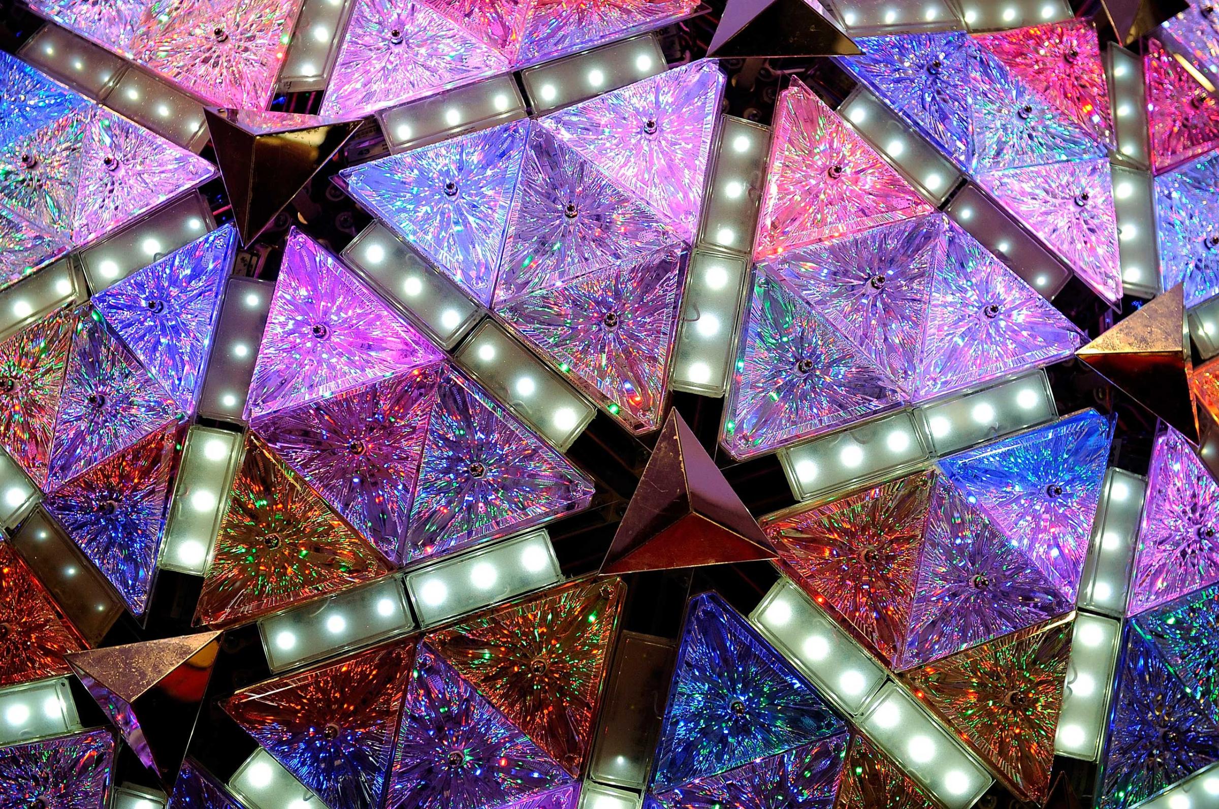 Times Square New Year's Eve Ball Goes On Display