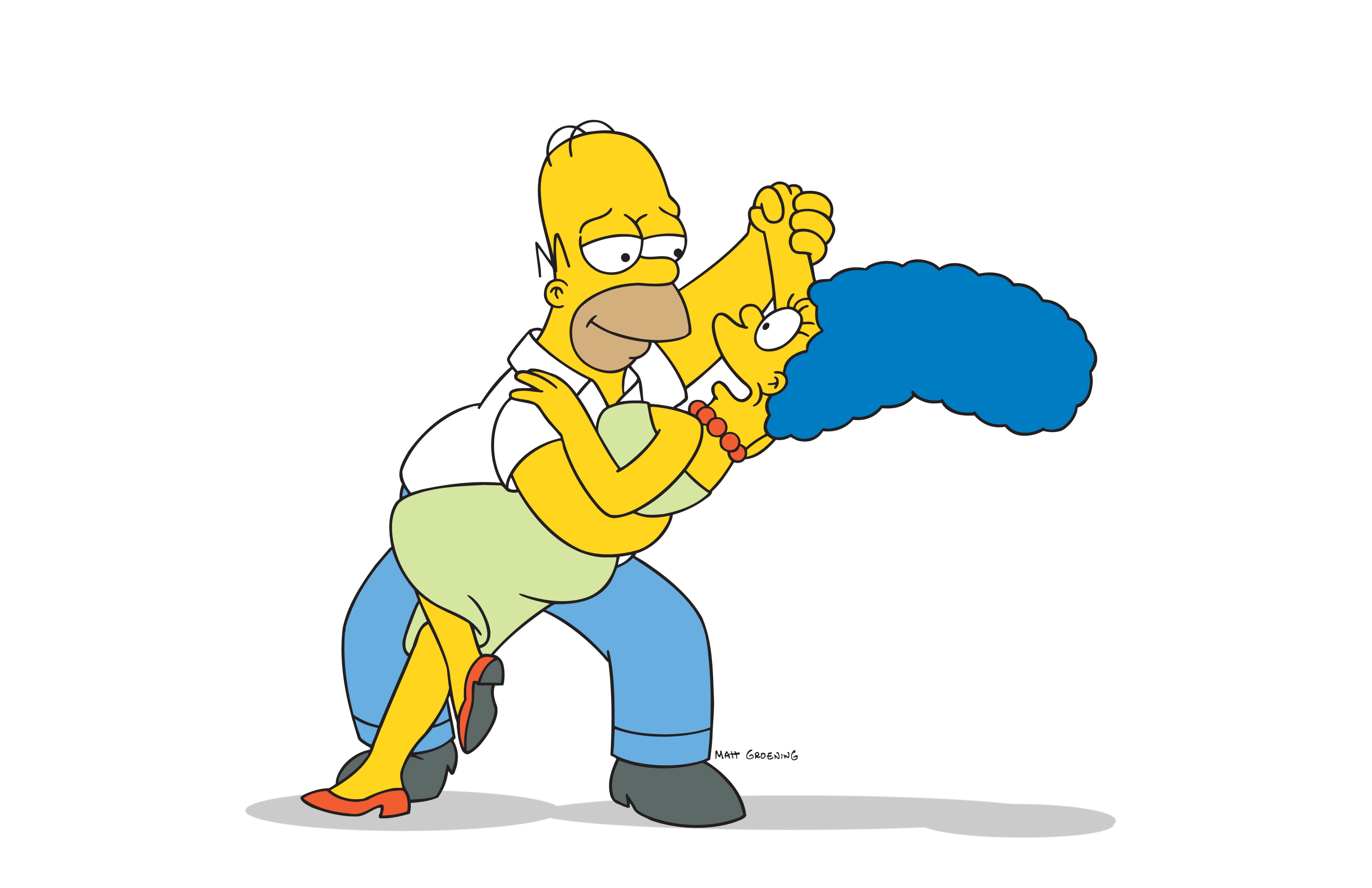 Homer and Marge Simpson (Fox)