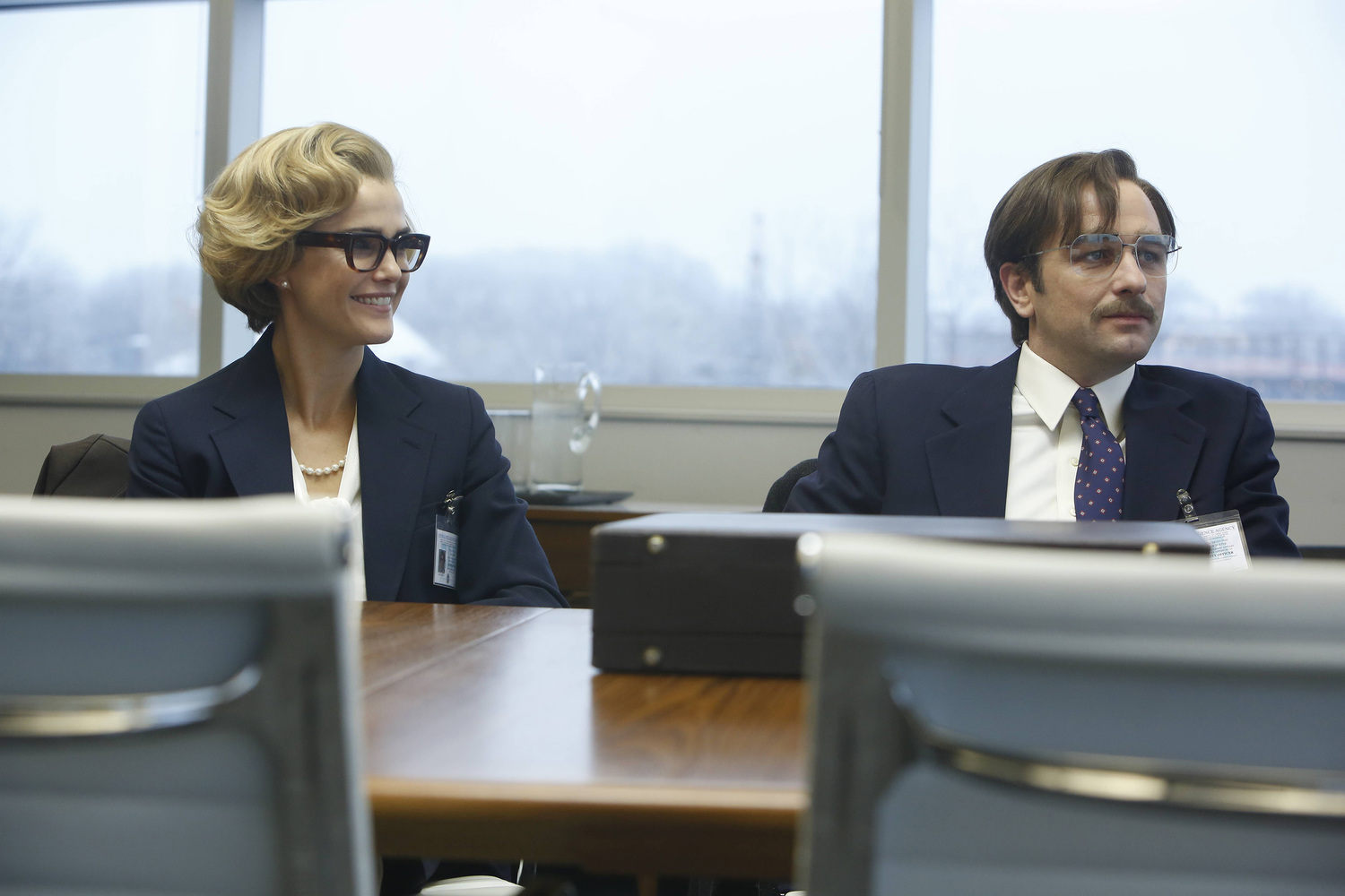 Keri Russell and Matthew Rhys in FX's The Americans. (Craig Blankenhorn/FX)