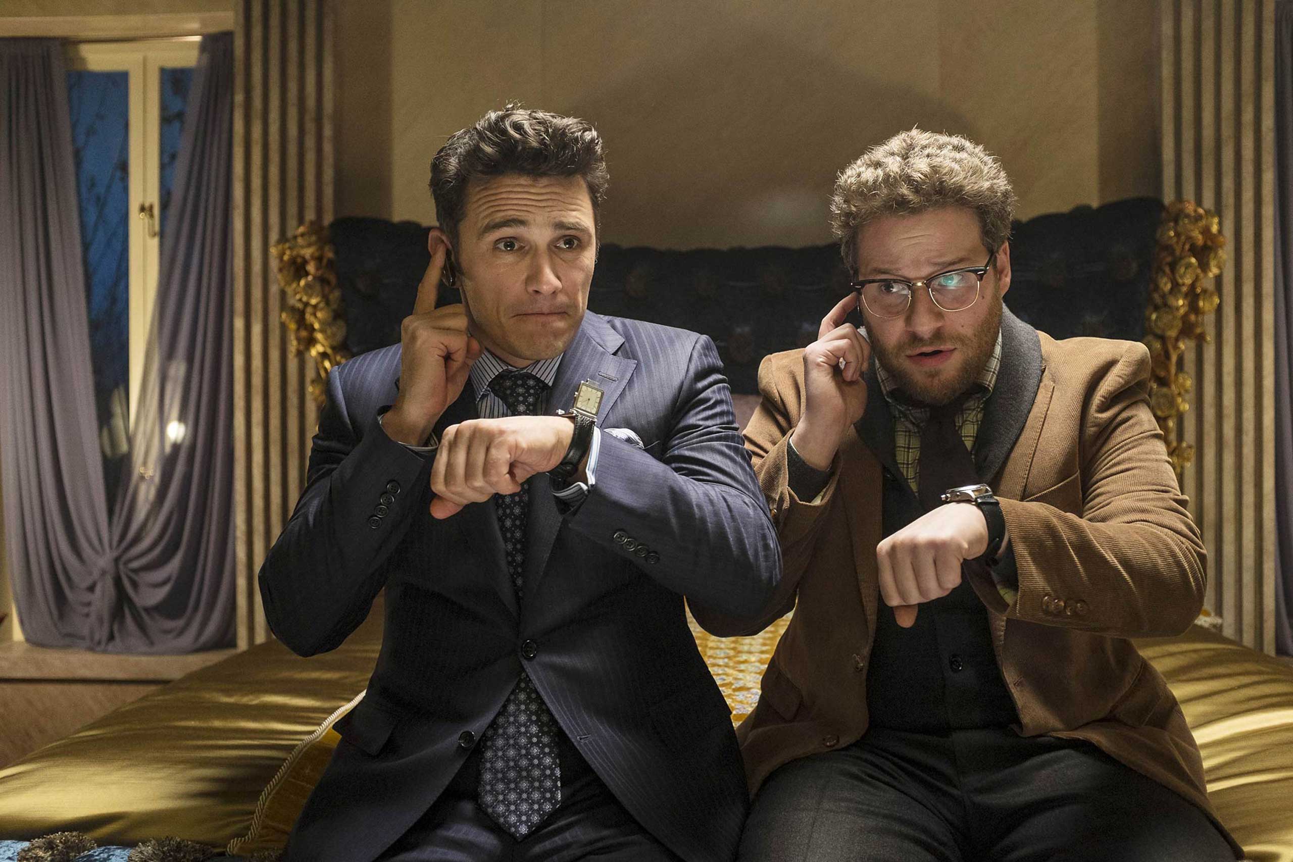 James Franco and Seth Rogen in <i>The Interview</i> (Columbia)