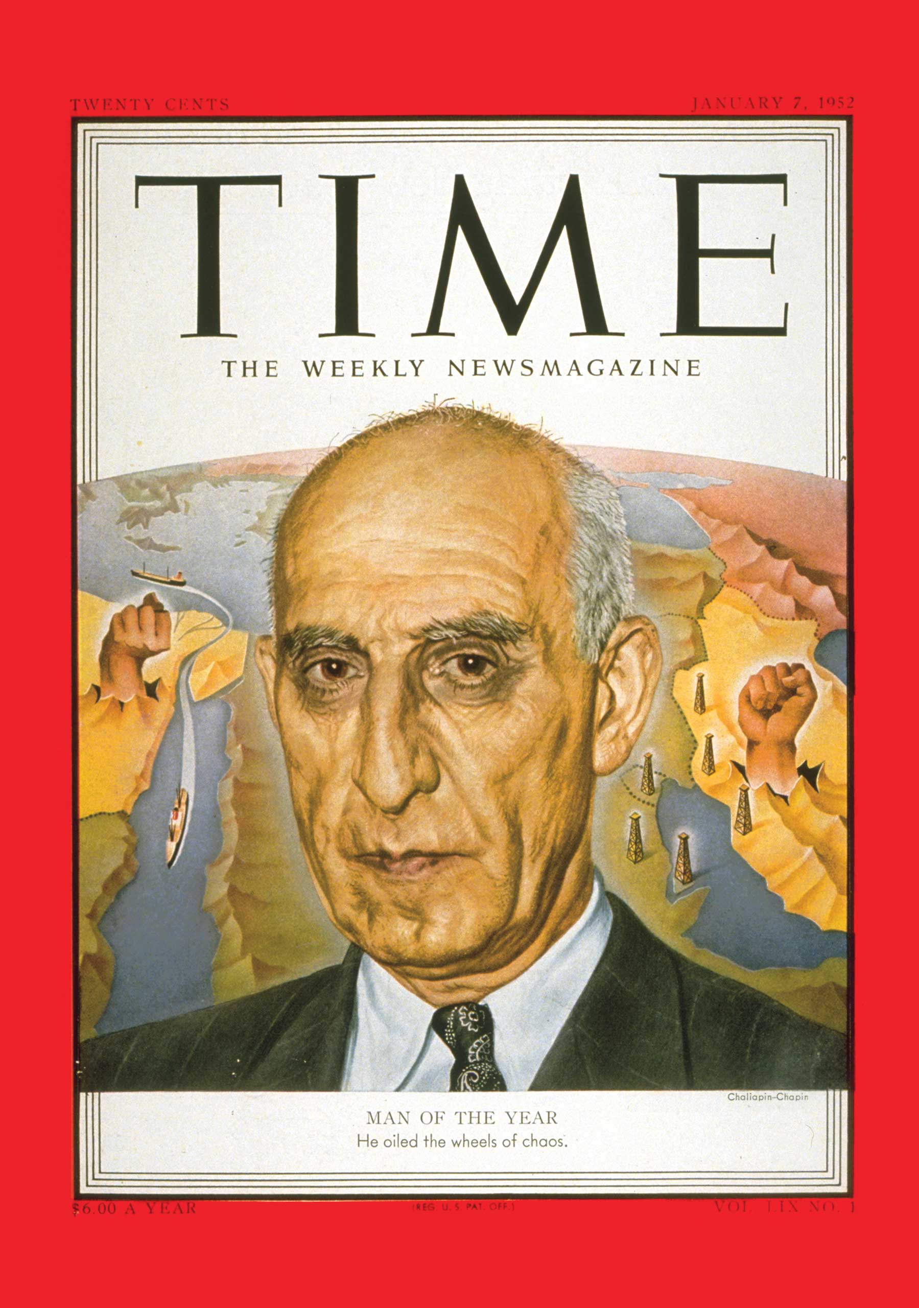 1951: Mohammad Mossadegh