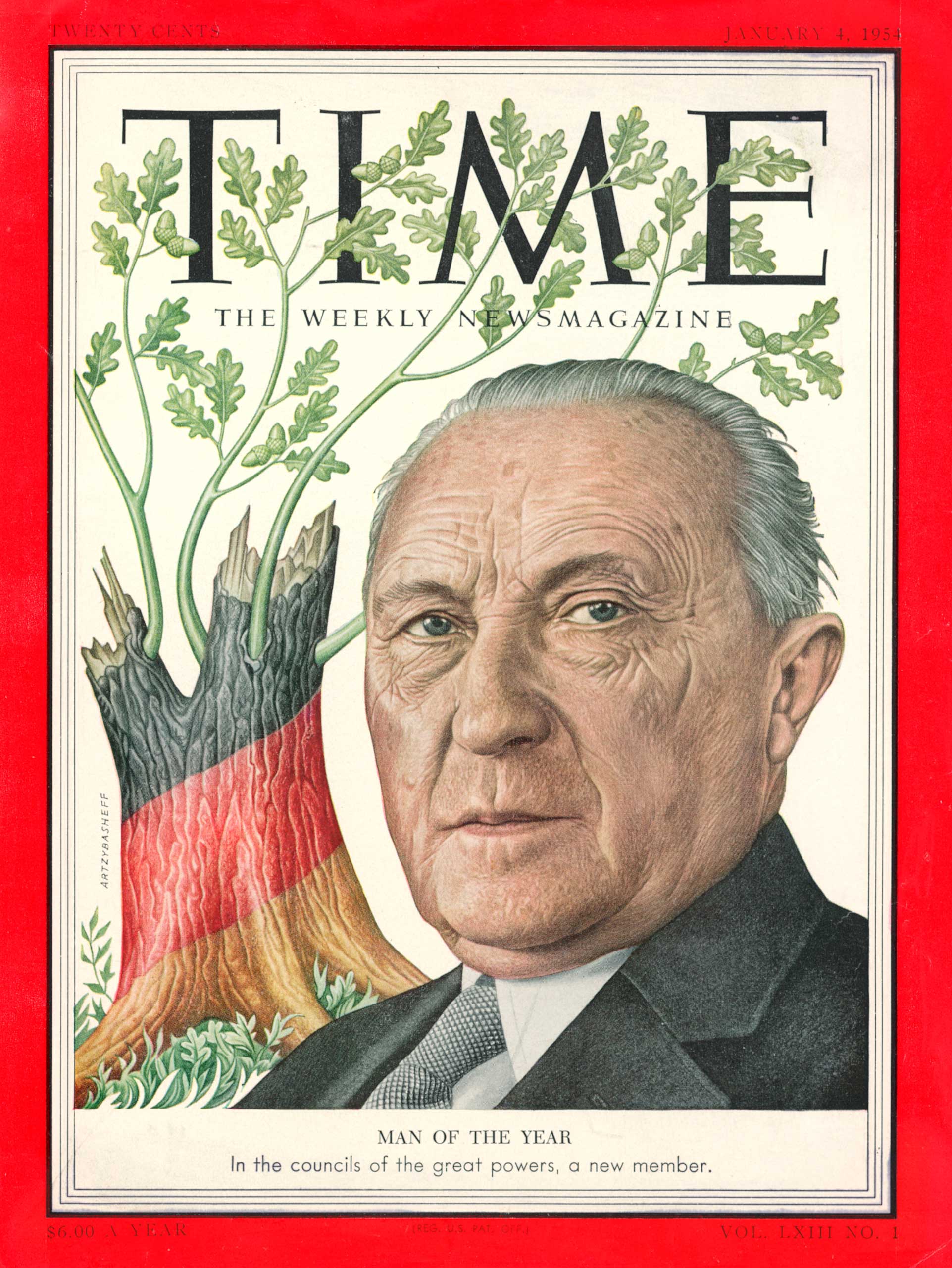 1953: Konrad Adenauer