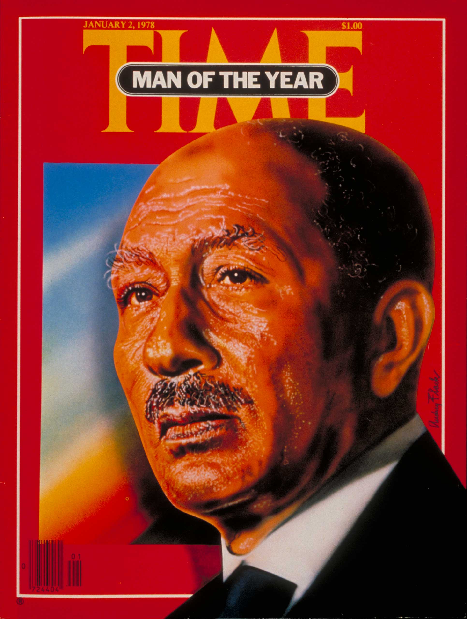 1977: Anwar Sadat