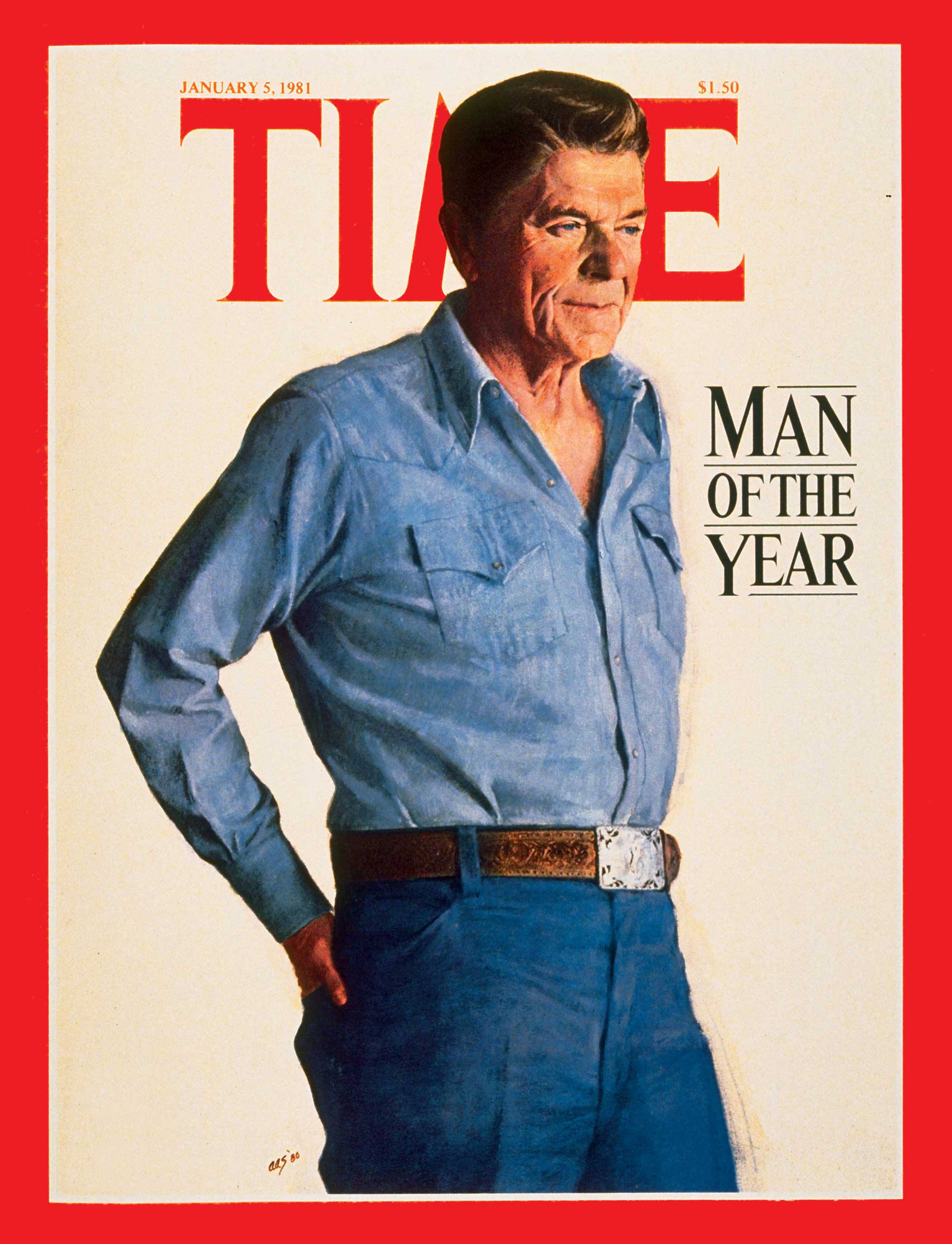 1980: President Ronald Reagan