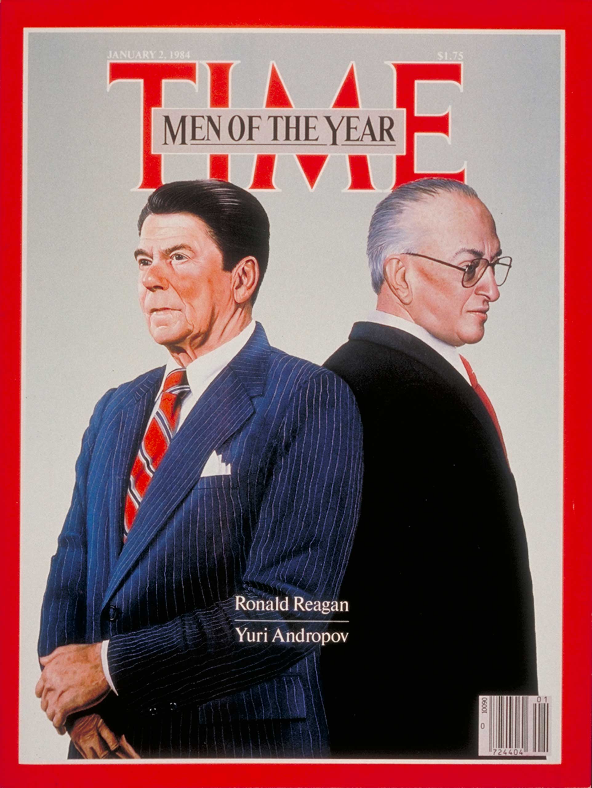 1983: President Ronald Reagan and Yuri Andropov