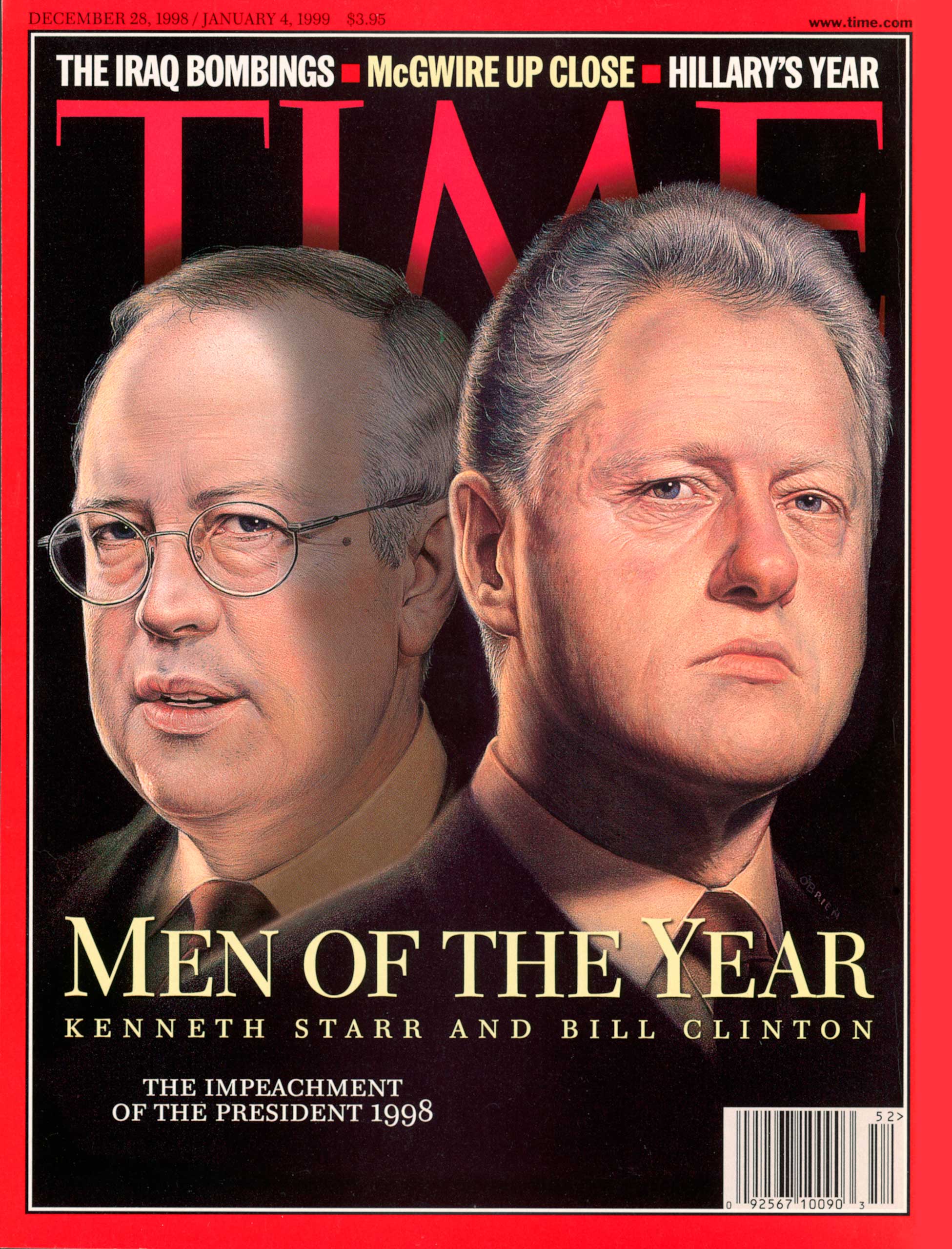 1998: Kenneth Starr ad Bill Clinton