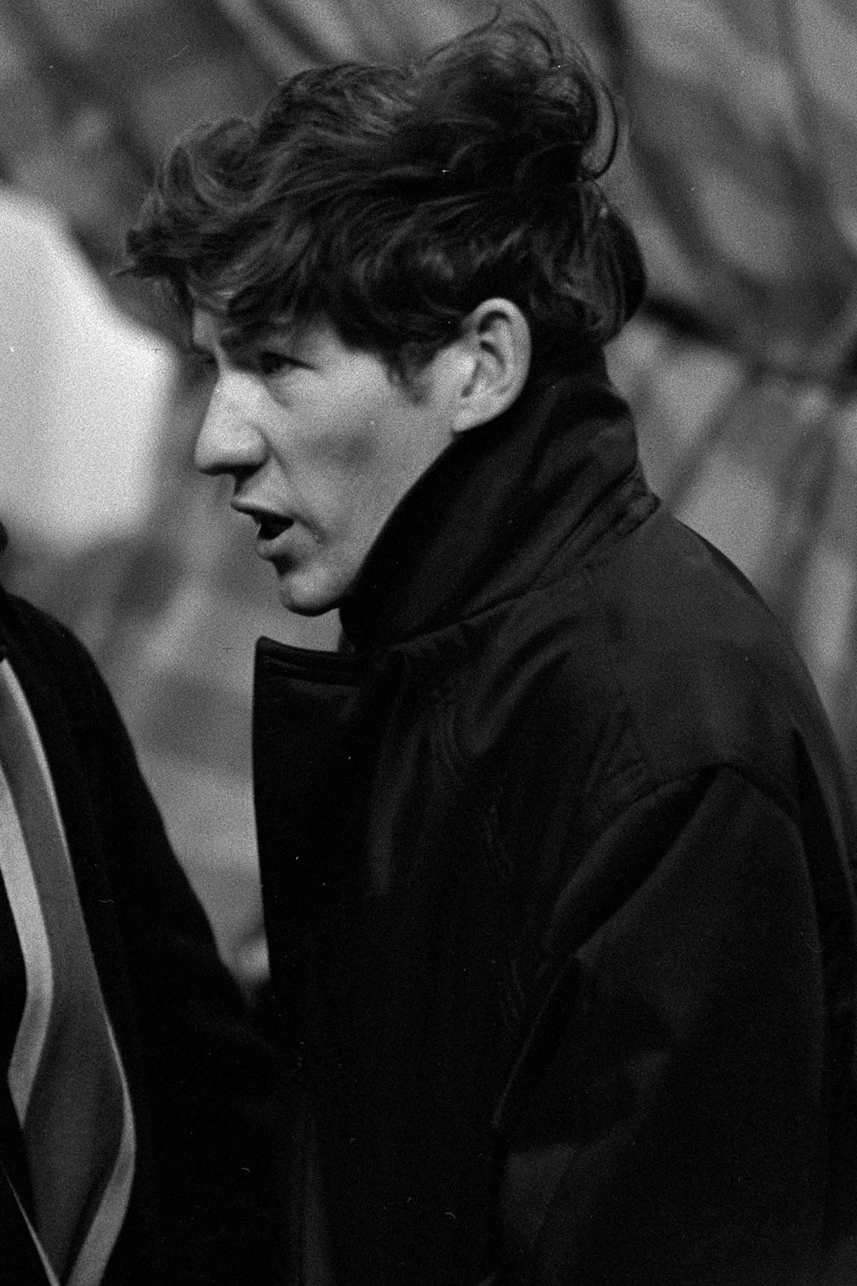 1964. British stage and screen actress Lynn Redgrave and actor Ian McKellen in a scene from "Sunday out of Season".