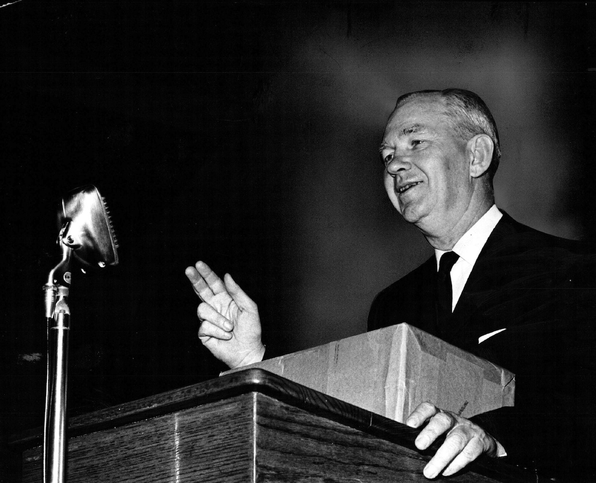 Robert Welch Jr. on June 25, 1961 (Bill Johnson—Denver Post Archive/Getty Images)