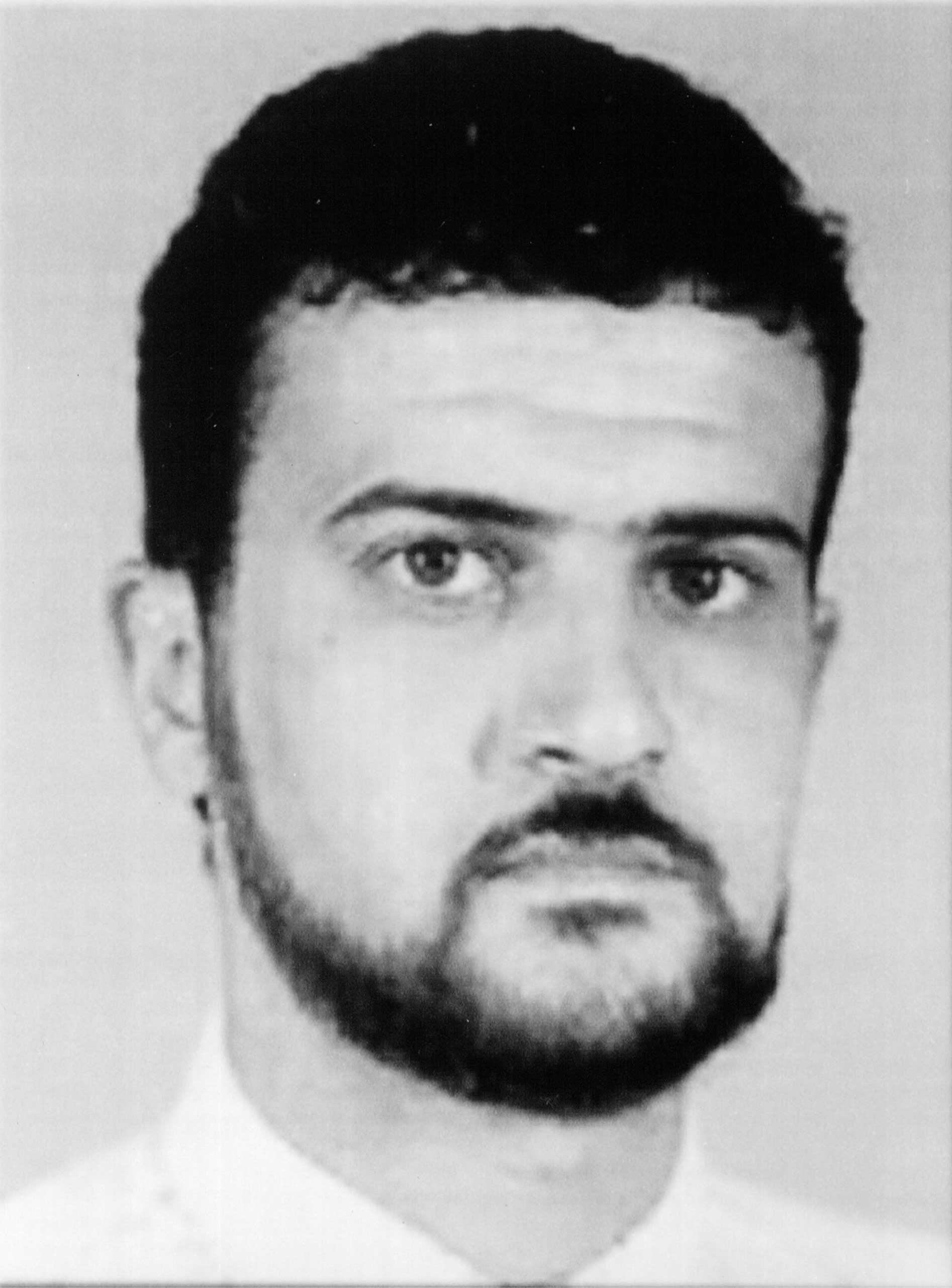 Anas Al-Liby is shown in this photo released by the FBI on Oct. 10, 2001 in Washington, D.C. (FBI/Getty Images)