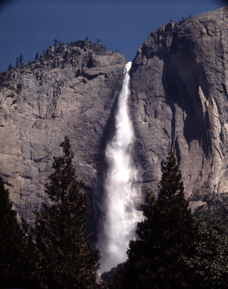 Yosemite Falls at Yosemite National Park, 1962.
