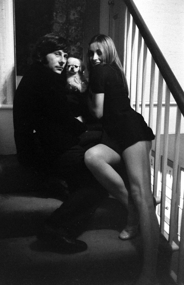 Roman Polanski and Sharon Tate, London, 1968.