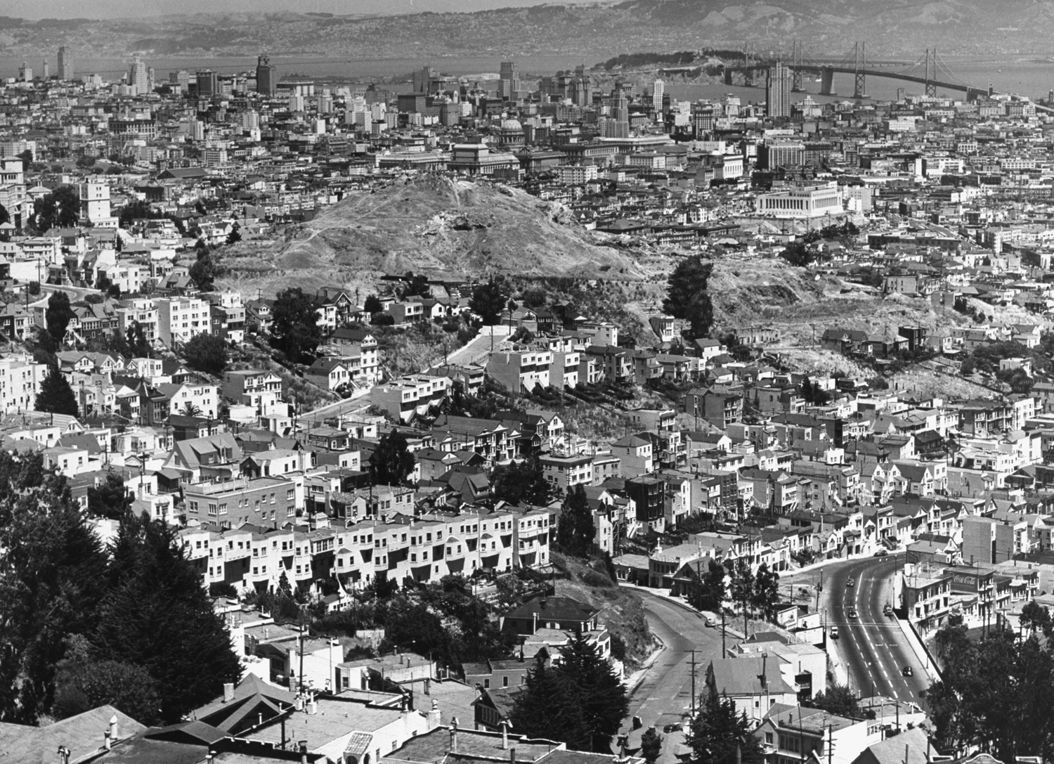 View of San Francisco, 1947.