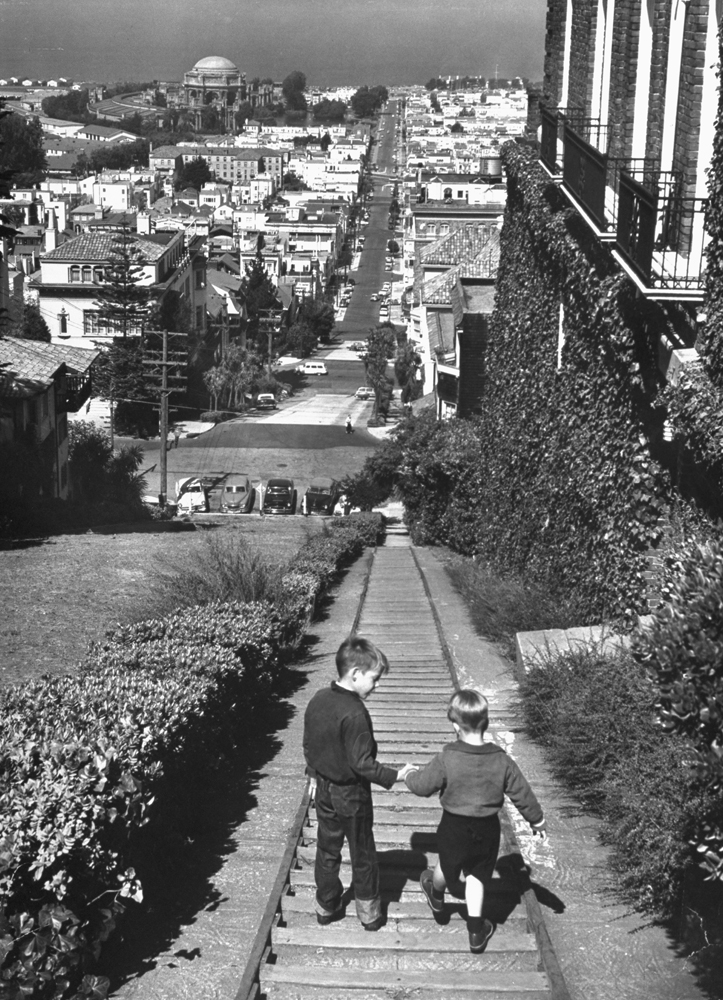 Pacific Heights, 1955.
