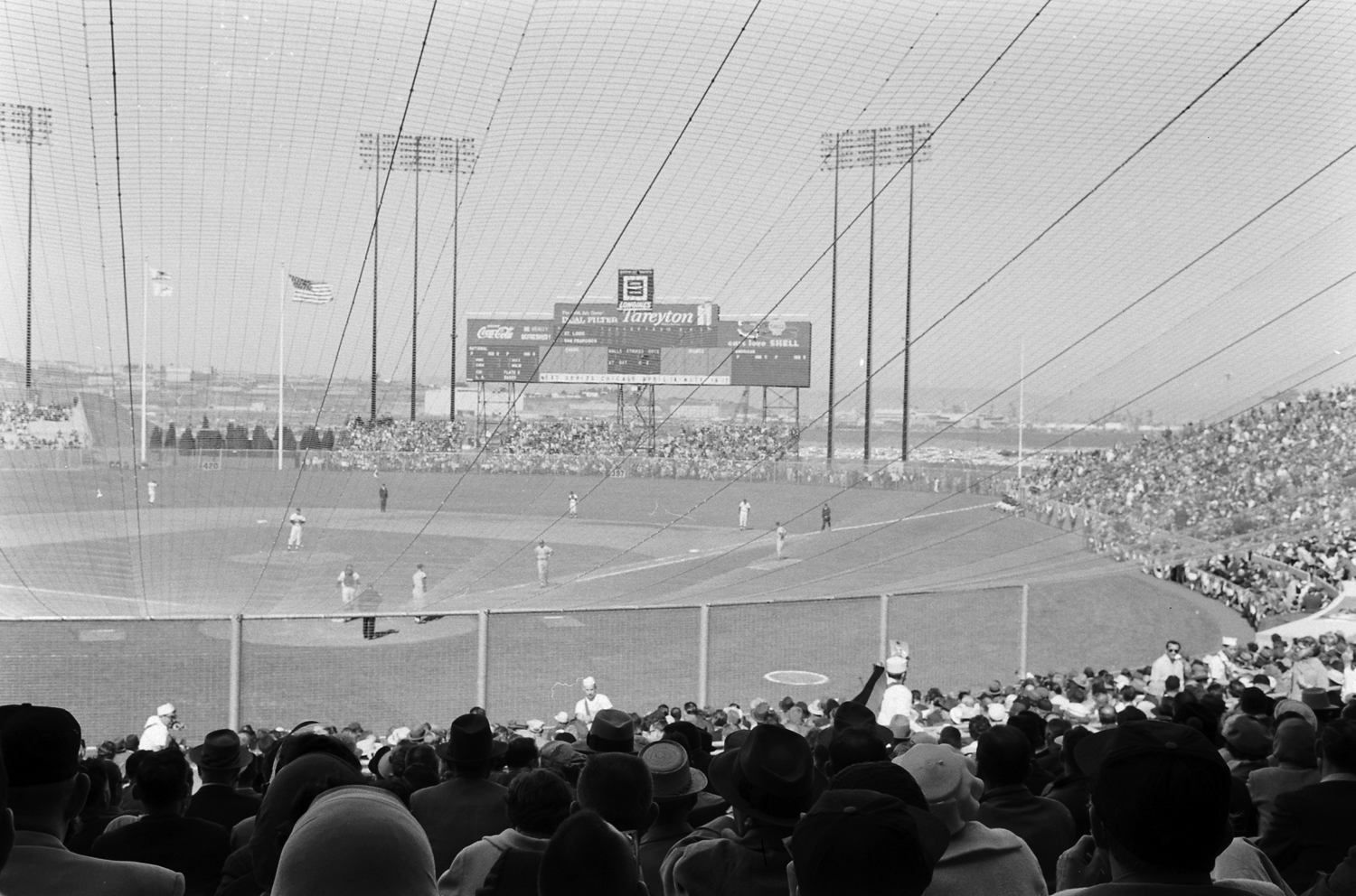 Opening Day at Candlestick Park, 1960.