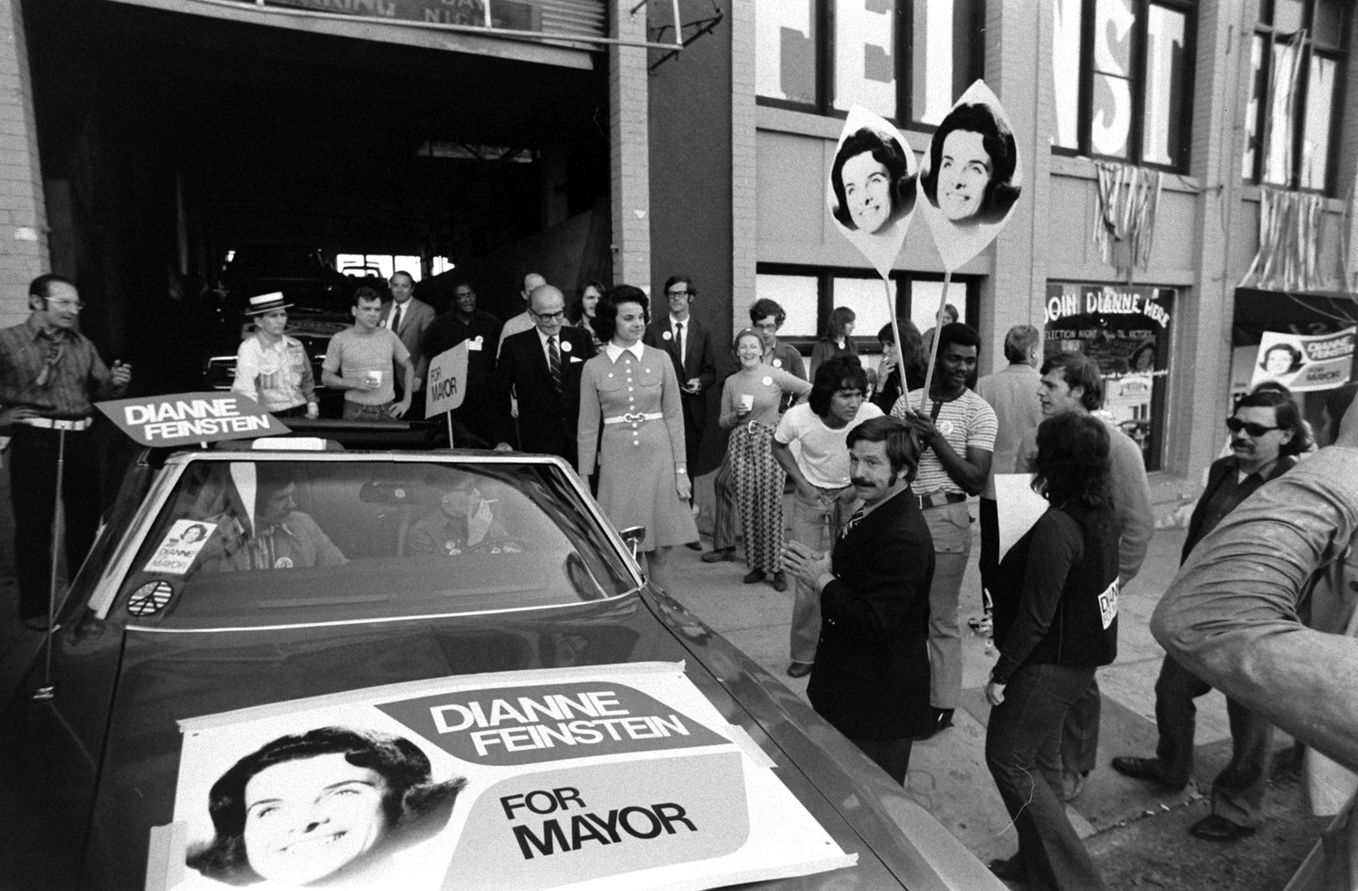 Dianne Feinstein, San Francisco mayoral race, 1971.