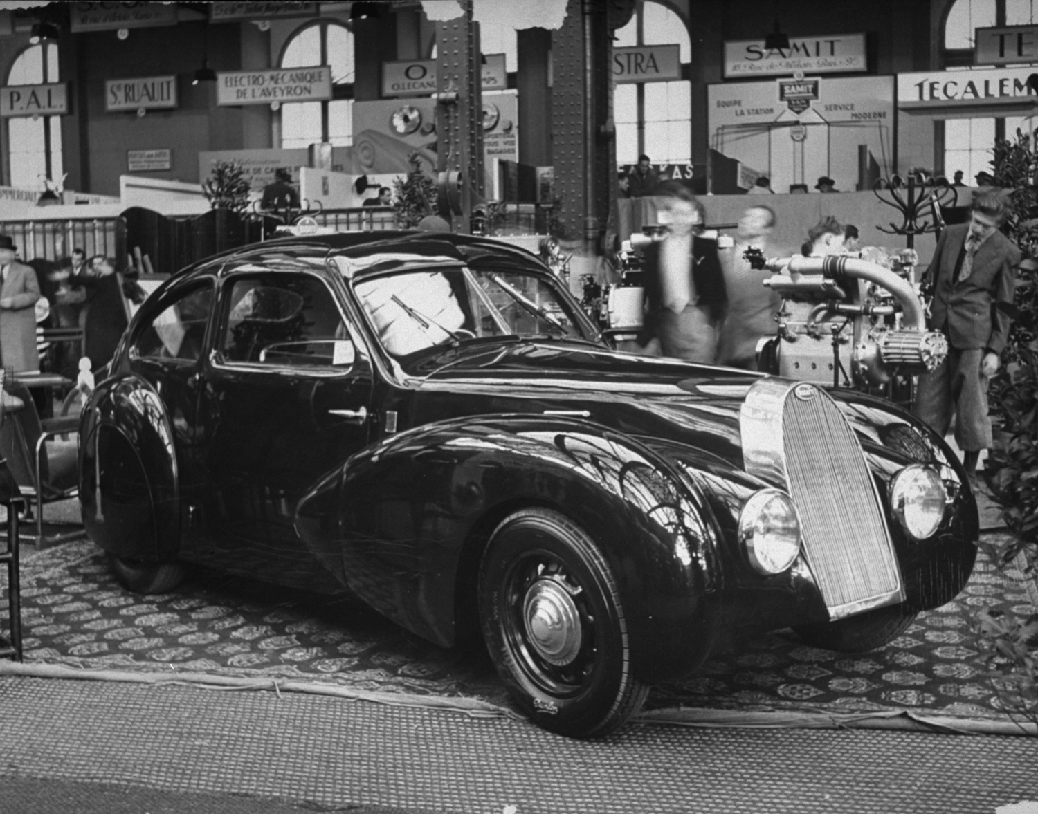 A new Bugatti, 1947.