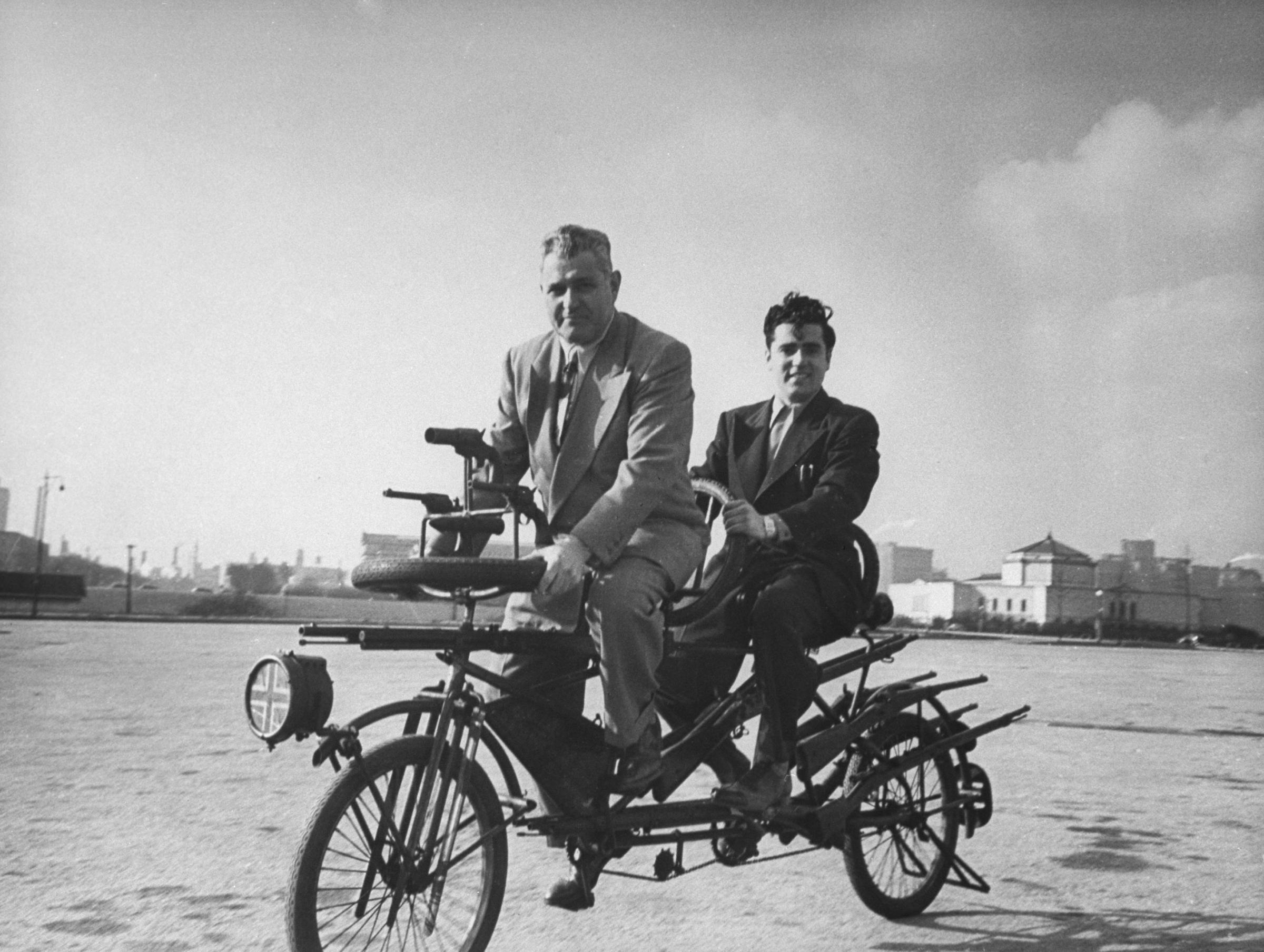 Gangbusters Bike, Chicago, 1948