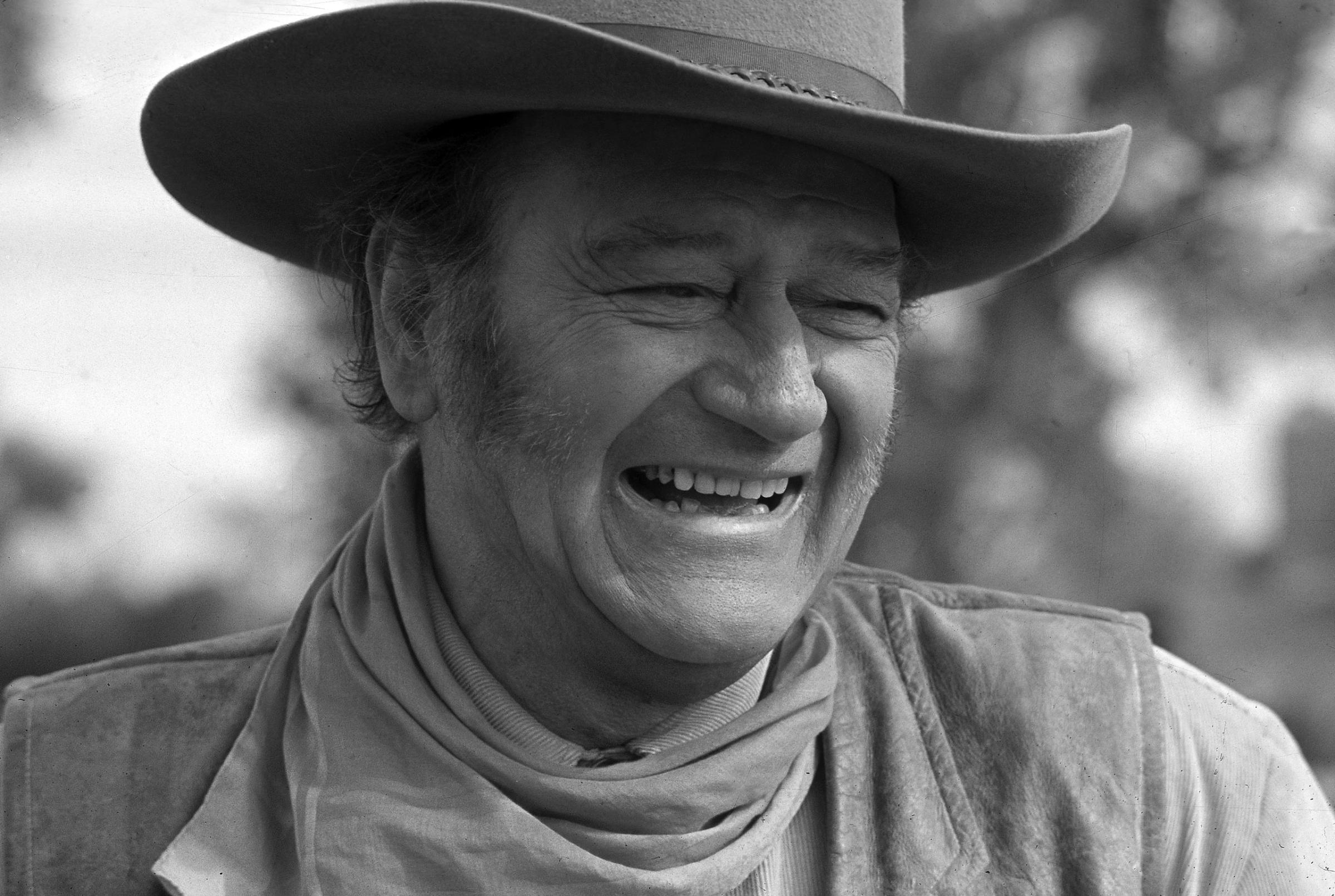 John Wayne in "The Undefeated" in 1969