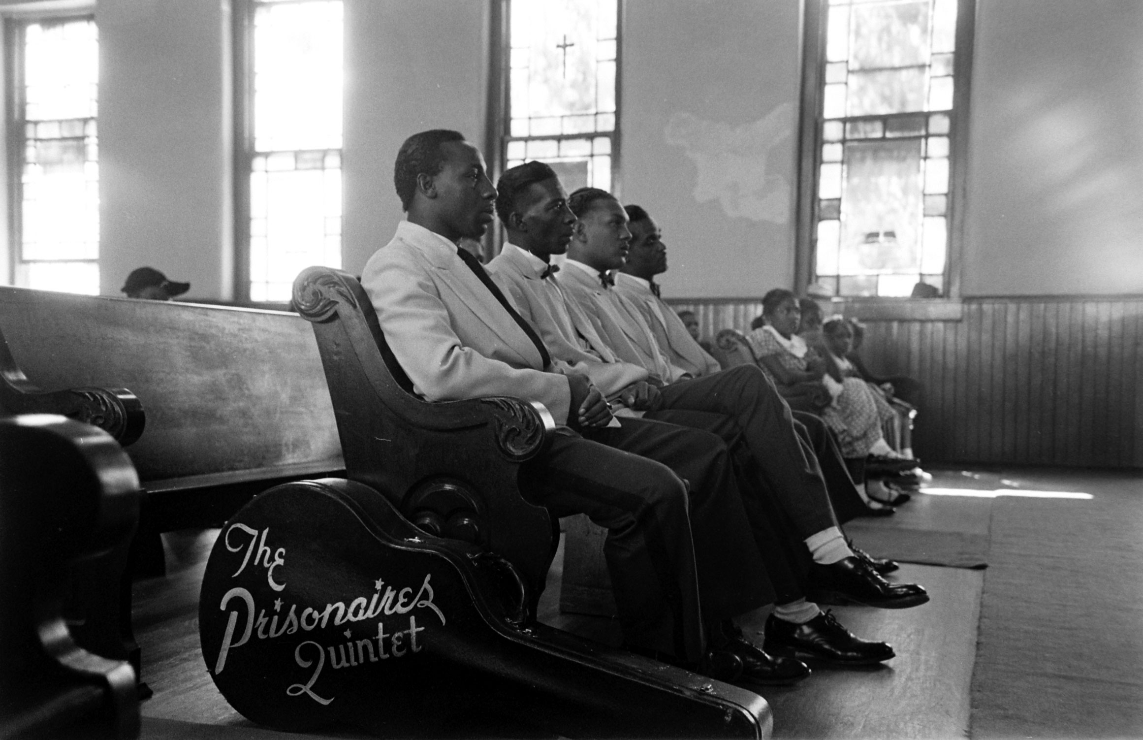 The Prisonaires at Kane Street Baptist Church, Nashville, Tenn., 1953.
