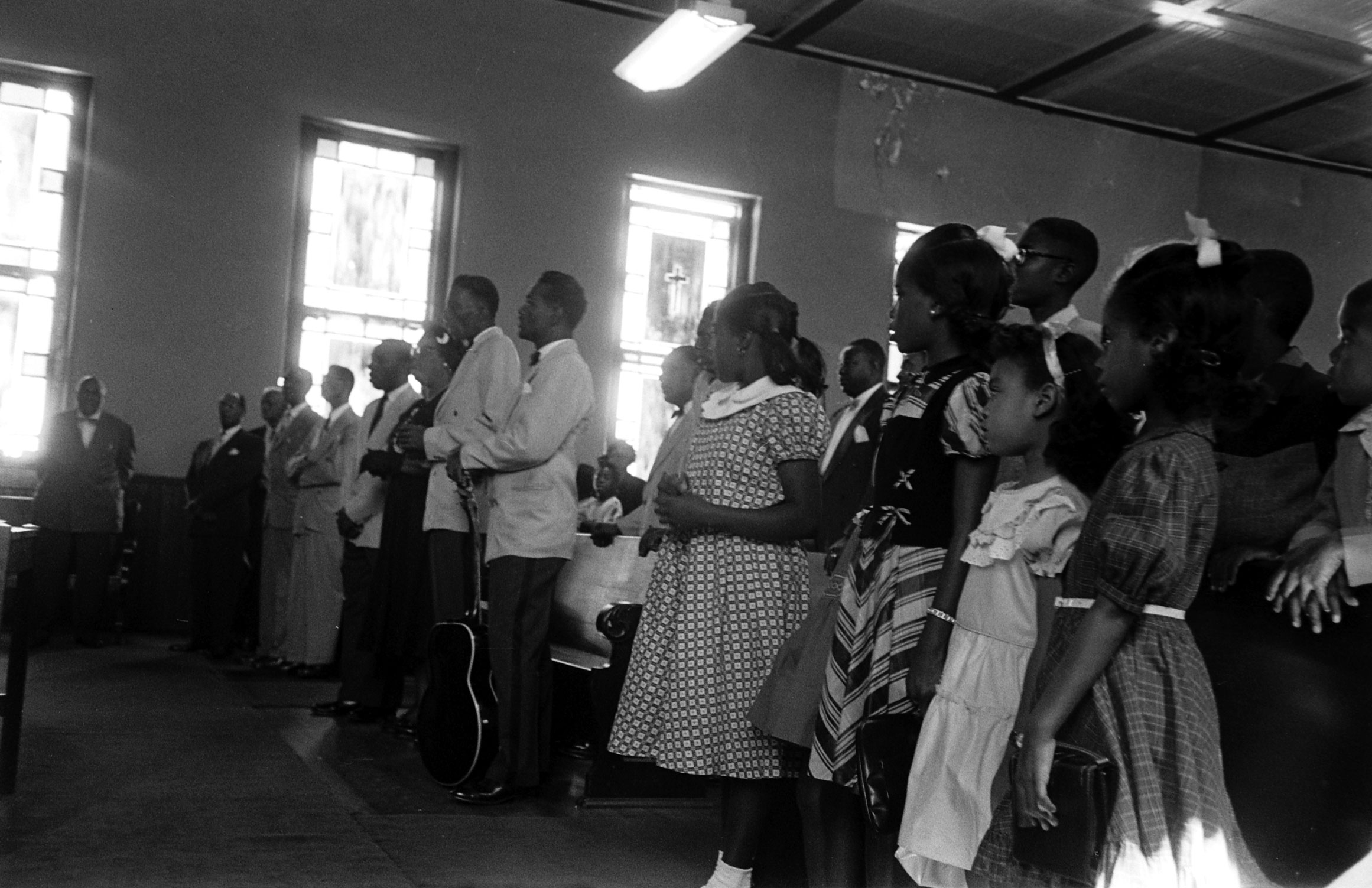 The Prisonaires at Kane Street Baptist Church, Nashville, Tenn., 1953.