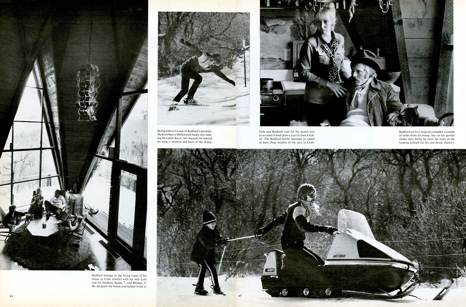 Page spreads from the February 6, 1970, issue of LIFE magazine.