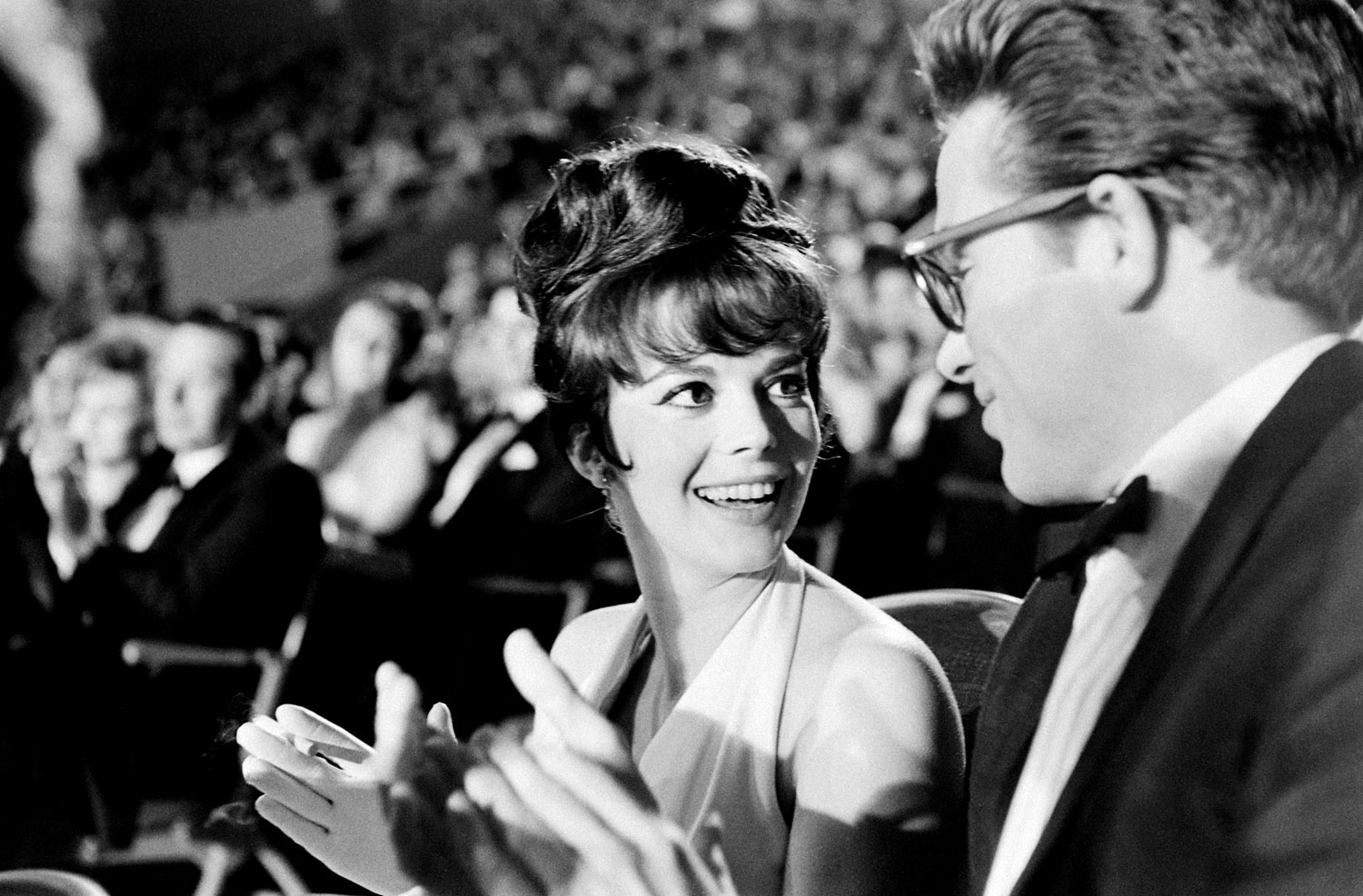 Natalie Wood at the Oscars in 1962.