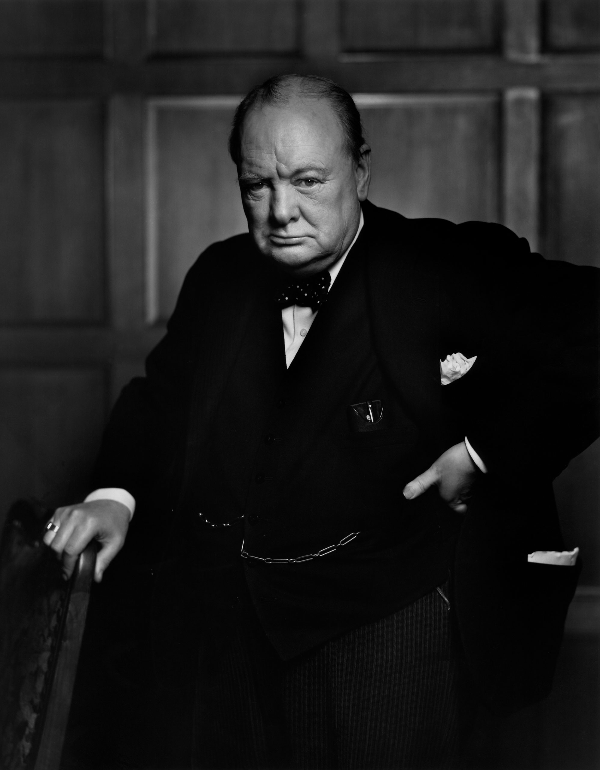 Winston Churchill, 1941 by Yousuf Karsh